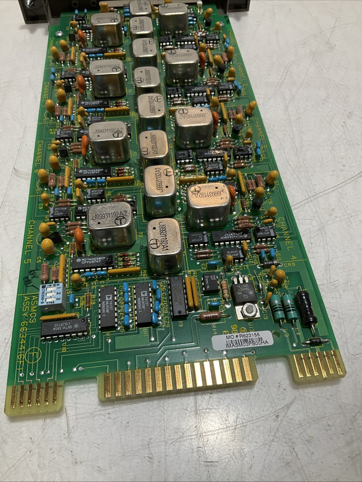 BAILEY INFI90 IMASMO3 6634415G1 ANALOG I/0 OUTPUT SLAVE MODULE 15VDC Y2M