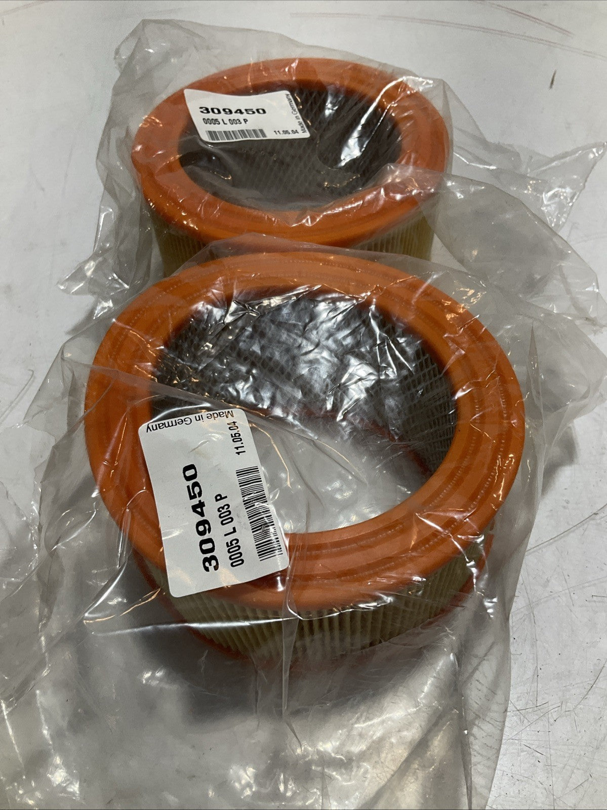 FILTER ELEMENT 309450 HYDRAULIC FILTER REPLACEMENT LOT OF2 Y2M