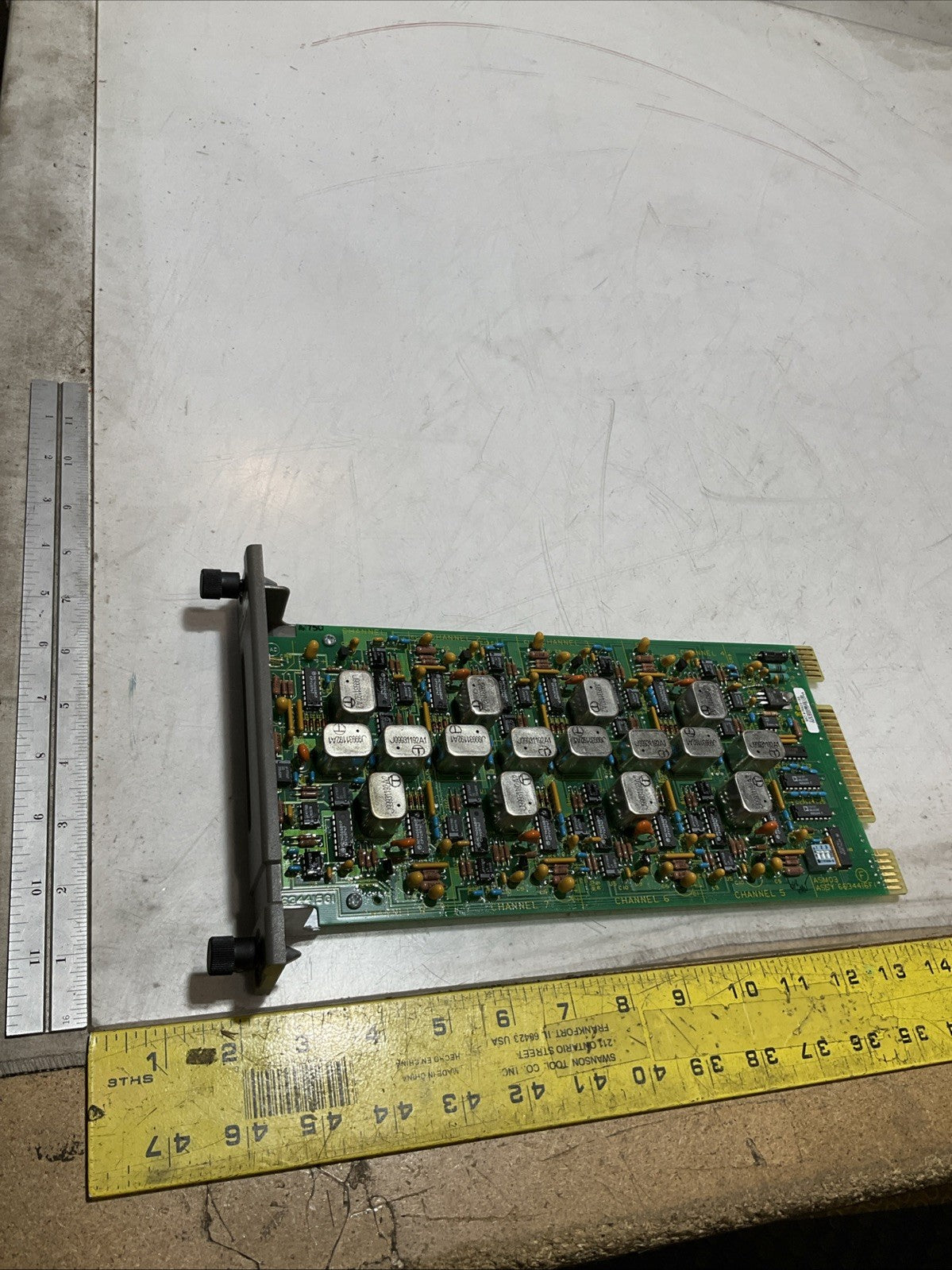 BAILEY INFI90 IMASMO3 6634415G1 ANALOG I/0 OUTPUT SLAVE MODULE 15VDC Y2M