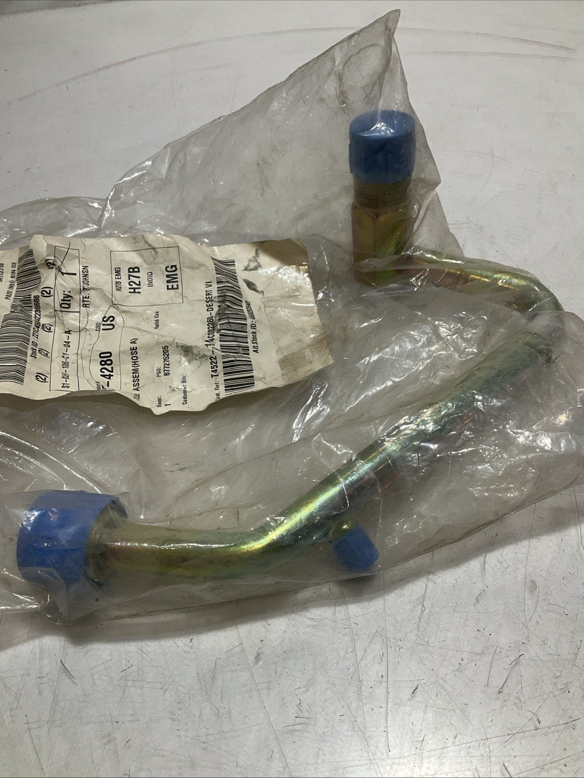 CATERPILLAR 3T-4280 TUBE HOSE ASSEMBLY Y2M