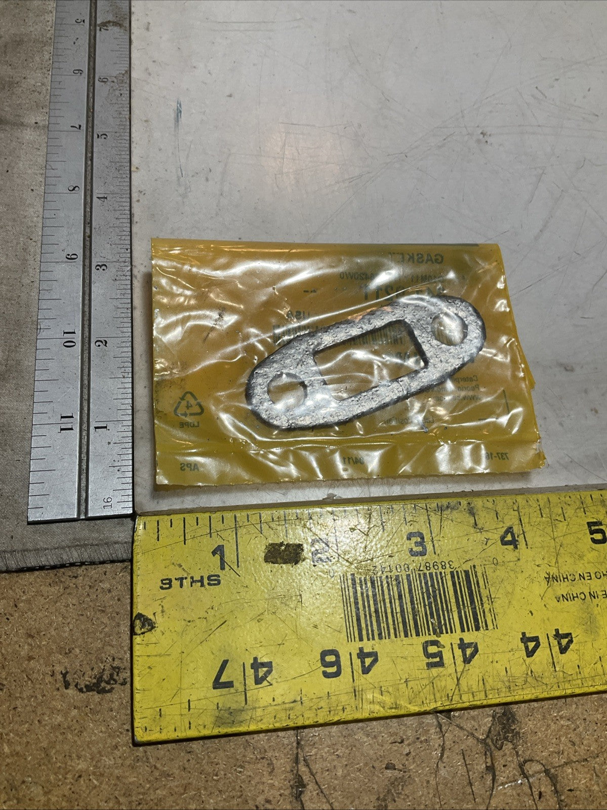 CAT-CATERPILLAR 341-9211 1.6MM THICK COOLANT GASKET LOT OF 4 Y2M