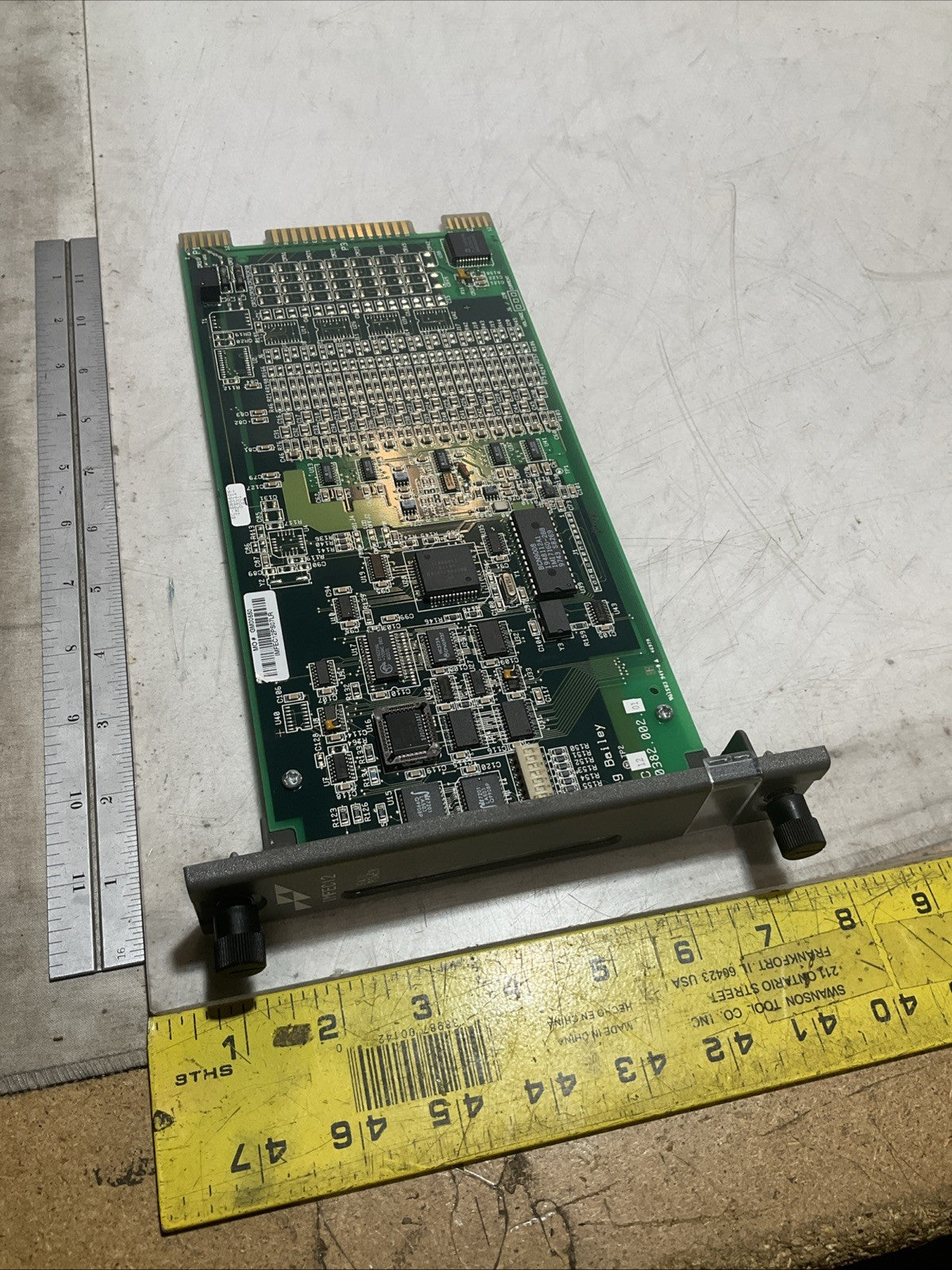 ELSAG BAILEY IMFEC12 - 0382.002.01 HIGH LEVEL ANALOG INPUT MODULE BOARD Y2M