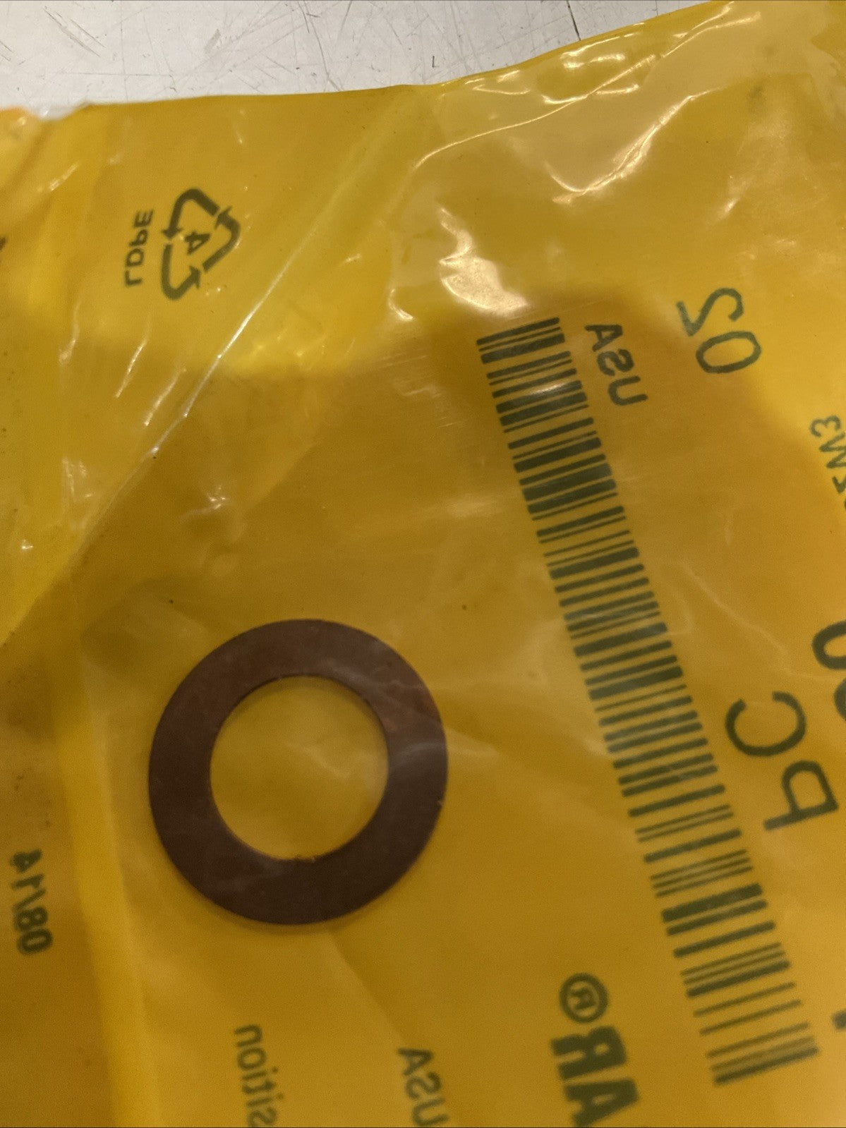 CAT-CATERPILLAR 6B-2250 WASHER GASKET LOT OF 4 Y2M