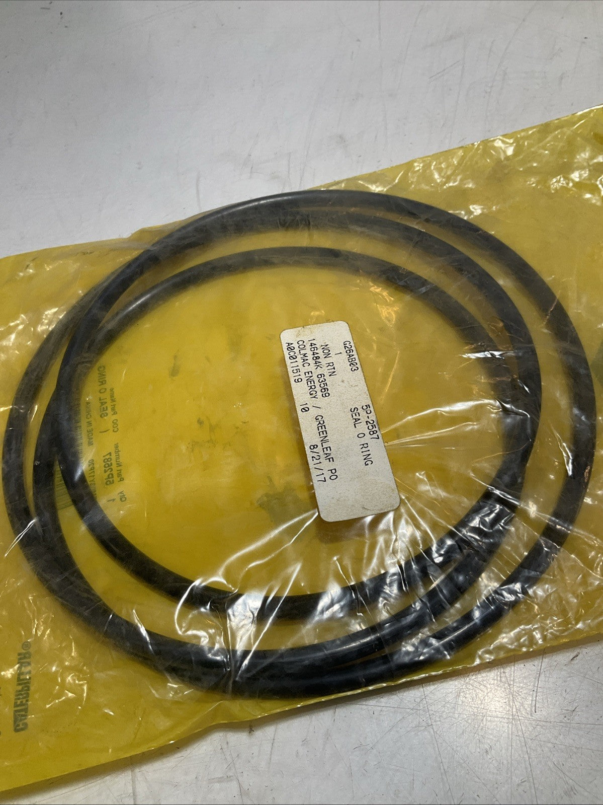 CAT-CATERPILLAR B 5P-2587 SEAL O RING REPLACEMENT Y2M