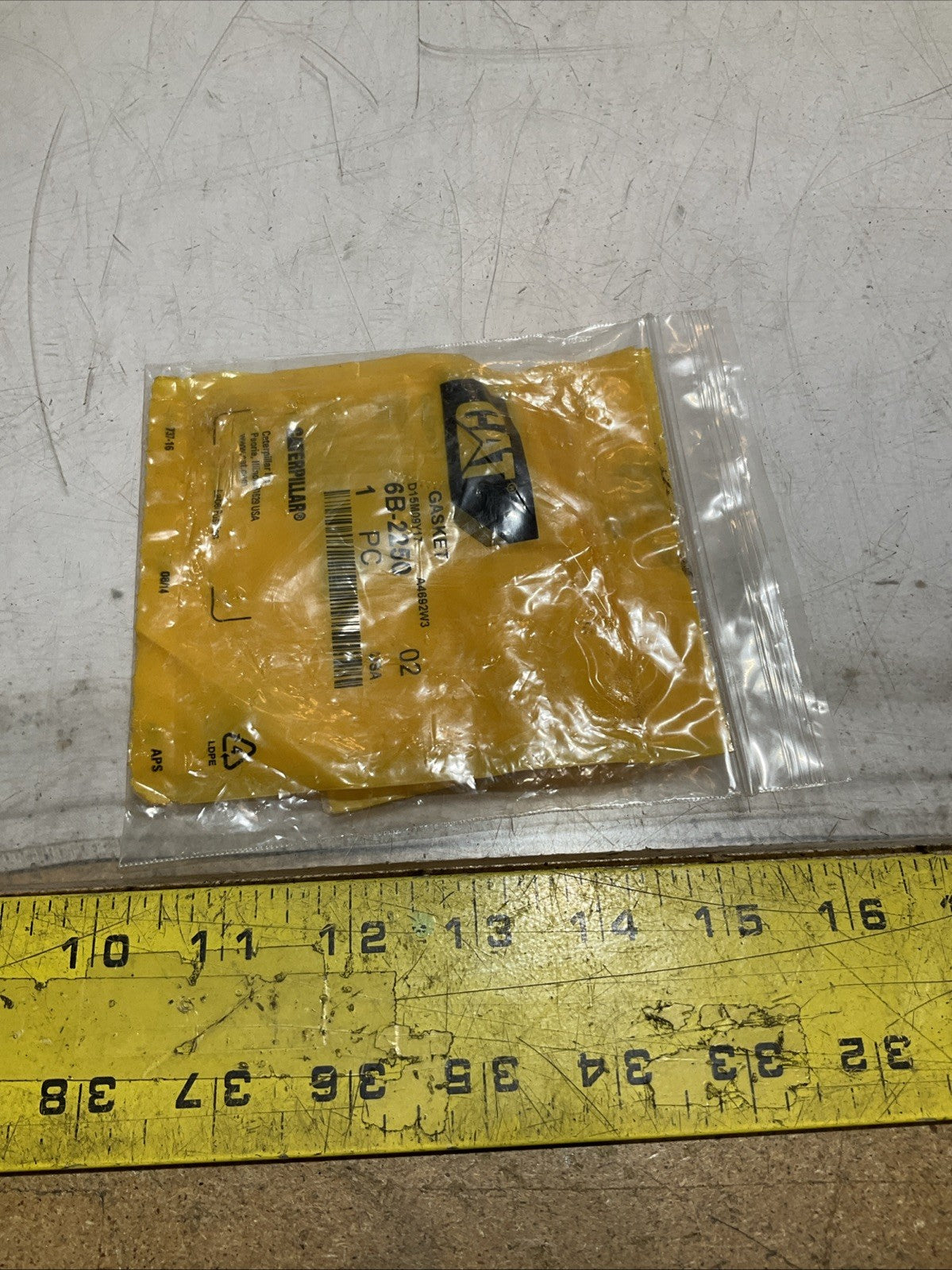 CAT-CATERPILLAR 6B-2250 WASHER GASKET LOT OF 4 Y2M