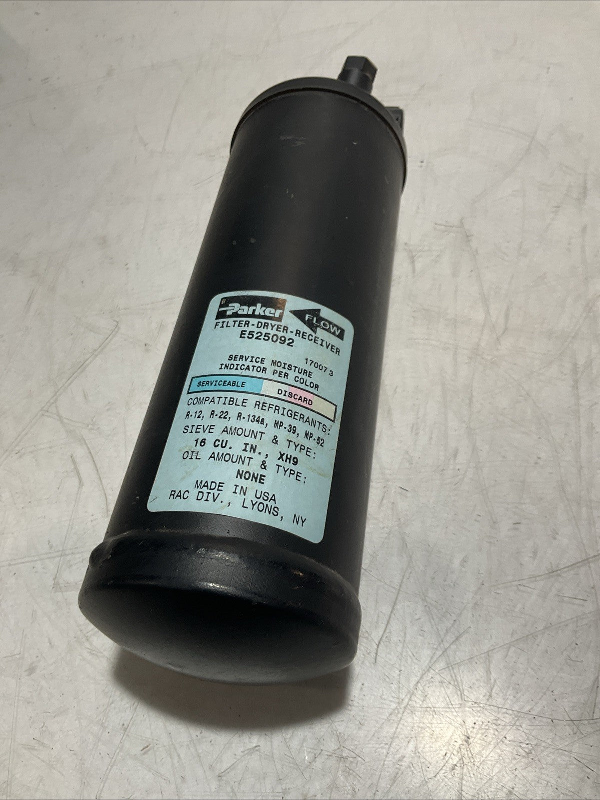 PARKER E525092 STEEL FILTER DRIVER RECEIVER Y2M