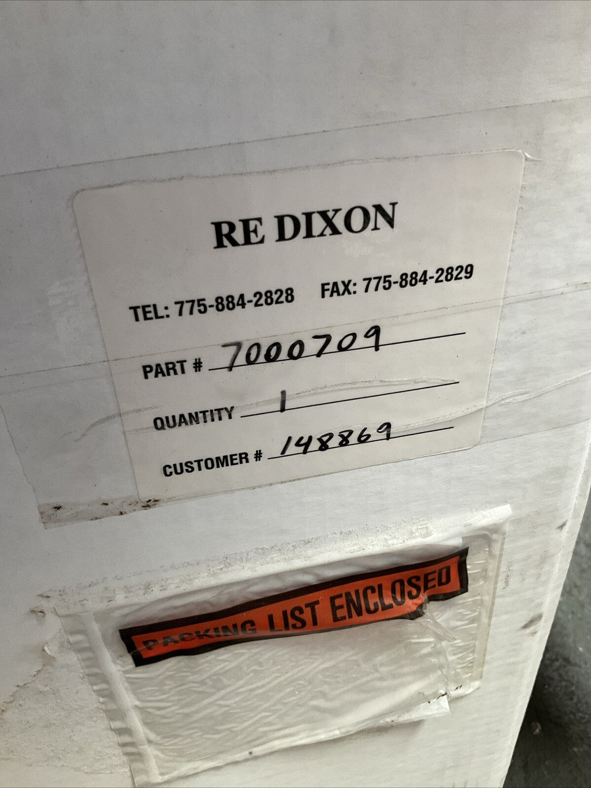 RE DIXON 7000709 4994-2 MR 0062747 PLATE ASSEMBLY COIL FOR GEMINI EPI