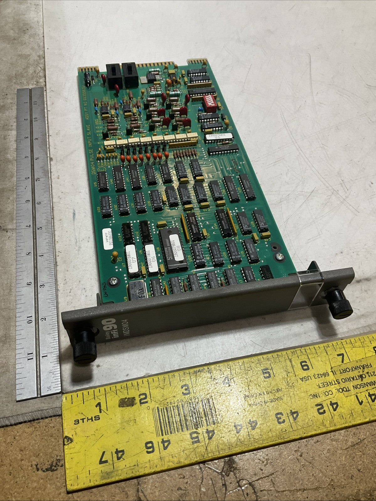 BAILEY INFI90 IMDSMO4 6635582BI SYMPHONY IMPULSE INPUT SLAVE MODULE Y2M