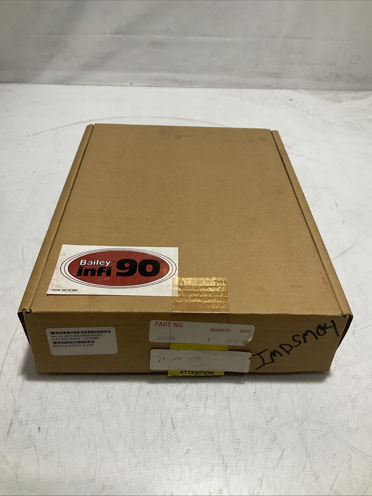 BAILEY INFI90 IMDSMO4 6635582BI SYMPHONY IMPULSE INPUT SLAVE MODULE Y2M