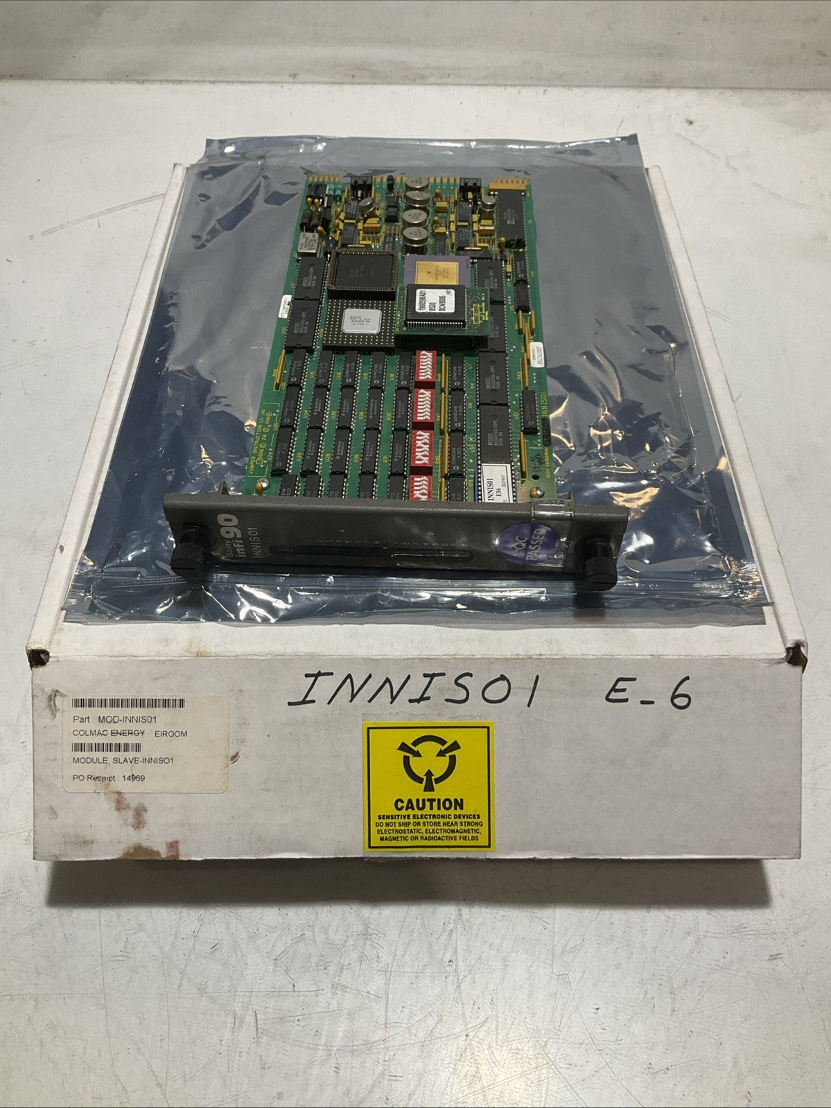 BAILEY INFI90 INNIS01 6636690A1 NETWORK INTERFACE SLAVE 15VDC Y2M