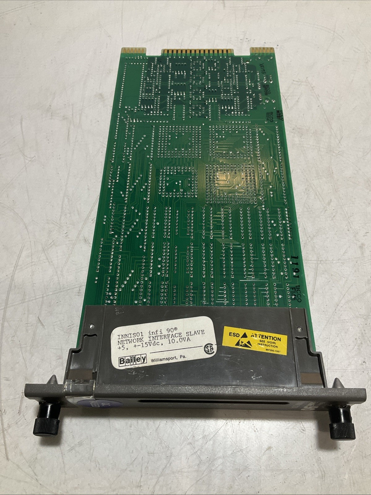 BAILEY INFI90 INNIS01 6636690A1 NETWORK INTERFACE SLAVE 15VDC Y2M