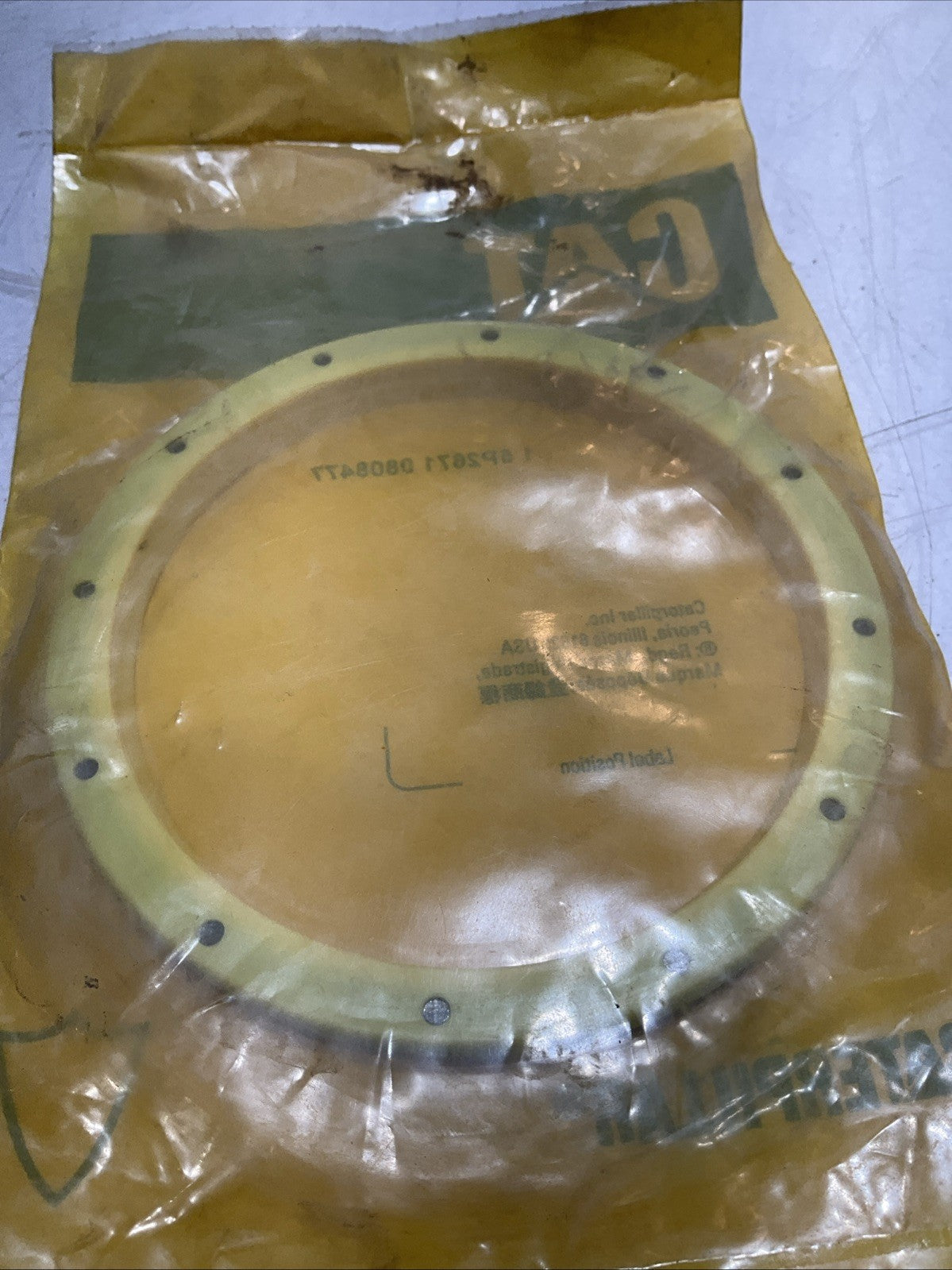 CAT - CATERPILLAR 1 5P2671 0808477 LABEL POSITION LIP TYPE OIL SEAL Y2M