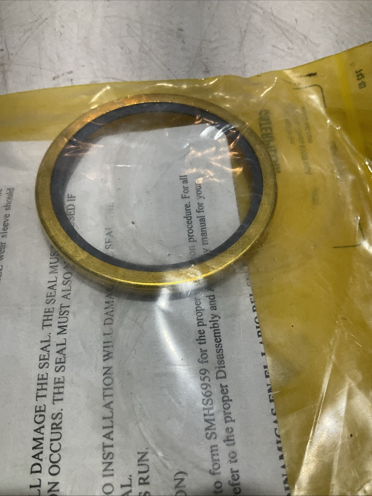 CAT-CATERPILLAR 1AF3S9643 OIL SEAL LOT OF 2 Y2M