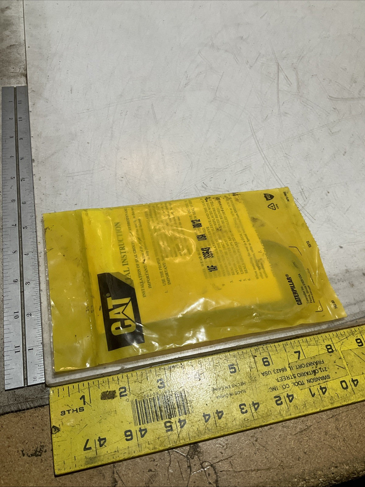 CAT-CATERPILLAR 1AF3S9643 OIL SEAL LOT OF 2 Y2M