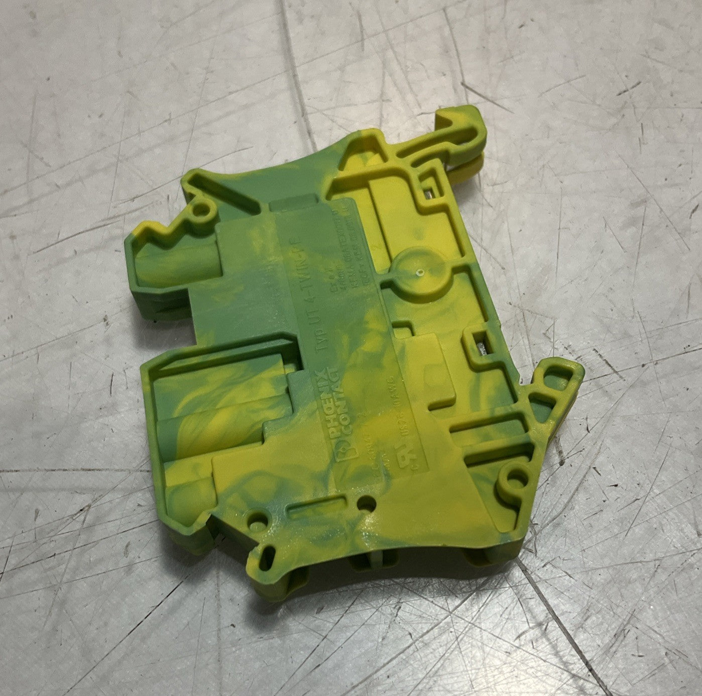 PHOENIX CONTACT 3044380 UT4-TWIN-PE DIN RAIL TERMINAL BLOCK LOT OF 50 Z2M