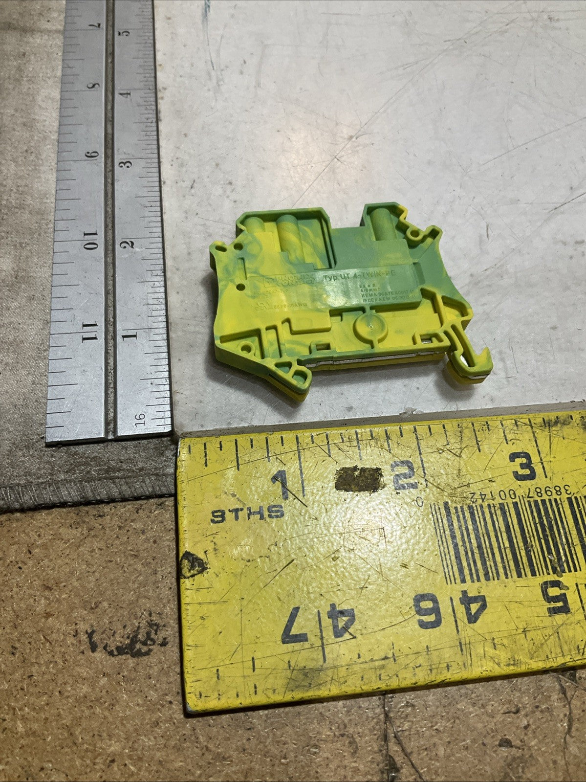 PHOENIX CONTACT 3044380 UT4-TWIN-PE DIN RAIL TERMINAL BLOCK LOT OF 50 Z2M