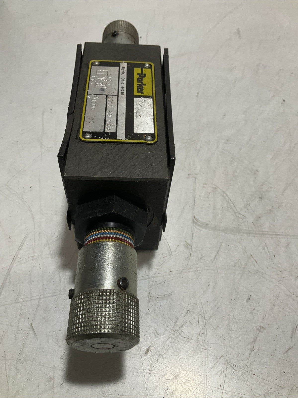 PARKER FM3DDKV HYDRAULIC FLOW CONTROL SYSTEMS VALVE 3000PSI MAX Y2M