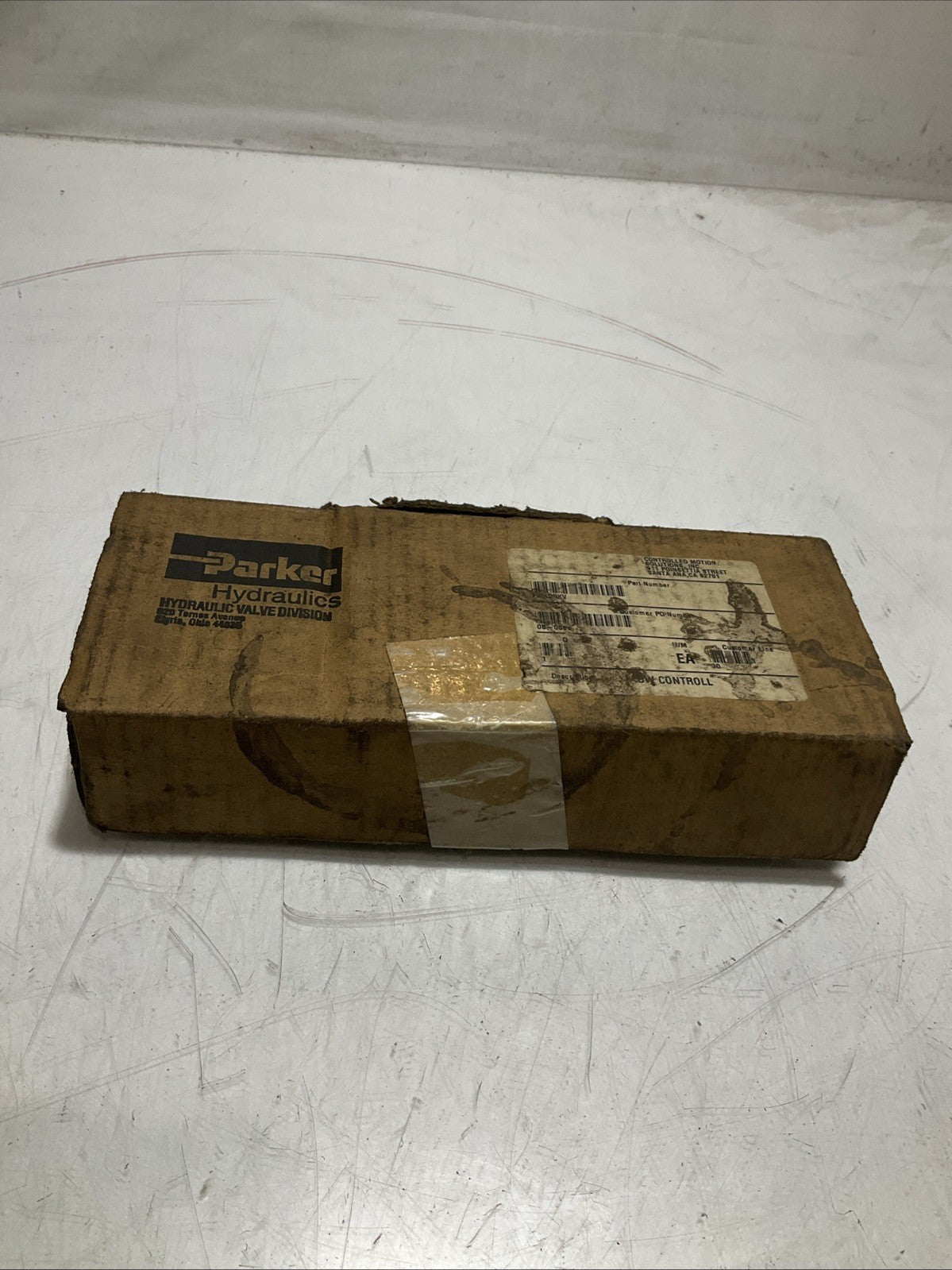 PARKER FM3DDKV HYDRAULIC FLOW CONTROL SYSTEMS VALVE 3000PSI MAX Y2M