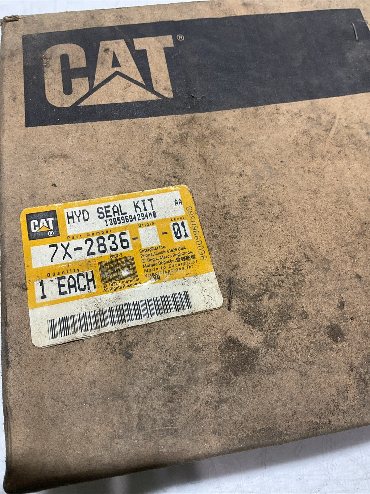 CAT - CATERPILLAR 7X-2836 HYDRAULIC SEAL KIT Z2M