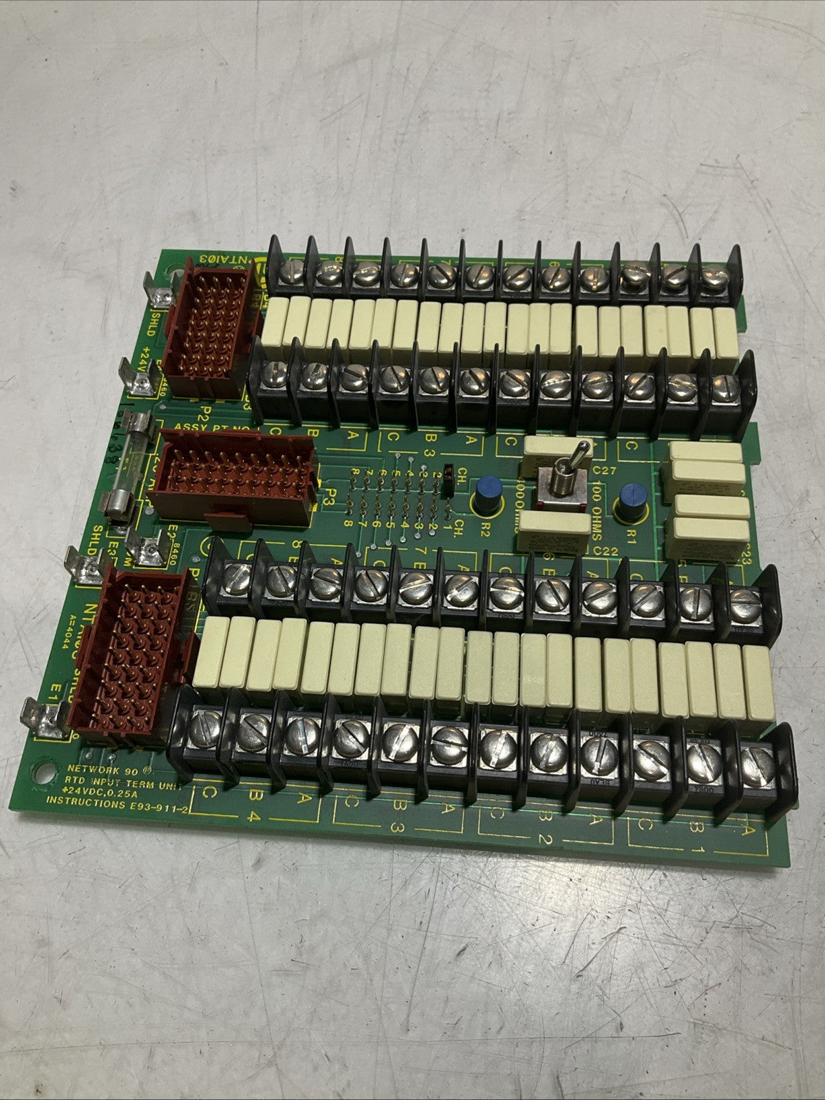 BAILEY NTA103 PC BOARD MODULE NETWORK RTD INPUT TERMINAL Z2M