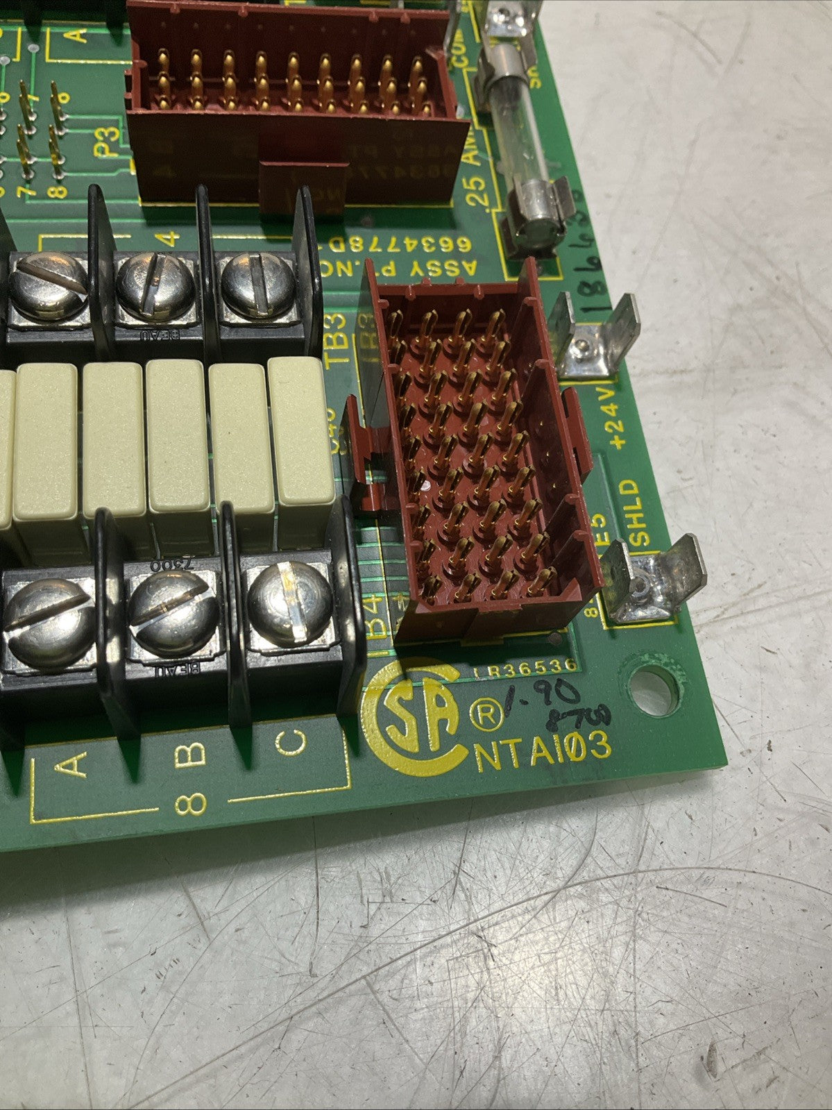 BAILEY NTA103 PC BOARD MODULE NETWORK RTD INPUT TERMINAL Z2M