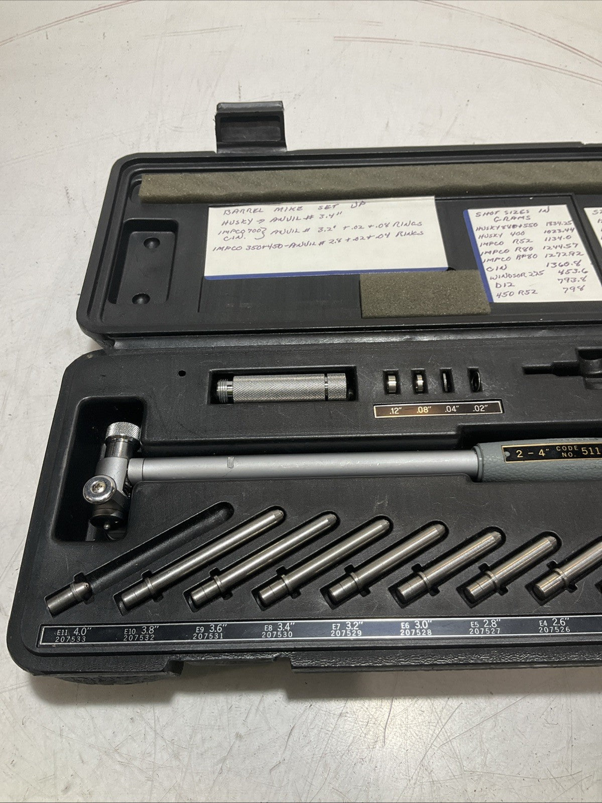 MITUTOYO 511-106 SERIES BORE GAGE MICROMETER Z2M
