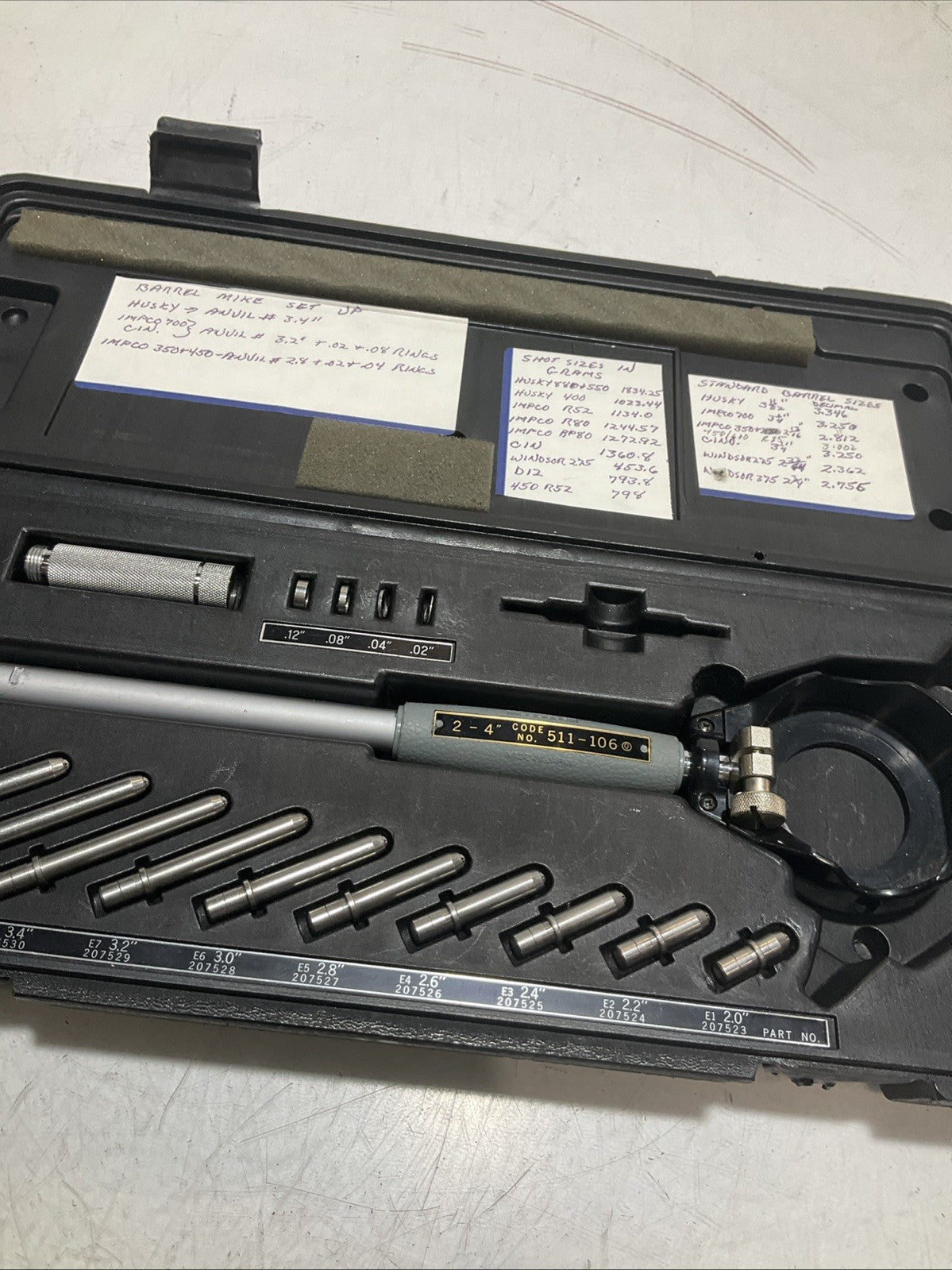 MITUTOYO 511-106 SERIES BORE GAGE MICROMETER Z2M