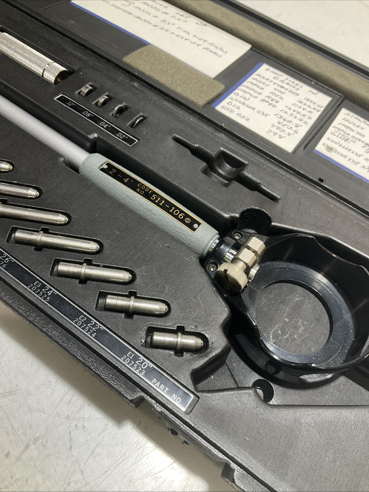 MITUTOYO 511-106 SERIES BORE GAGE MICROMETER Z2M
