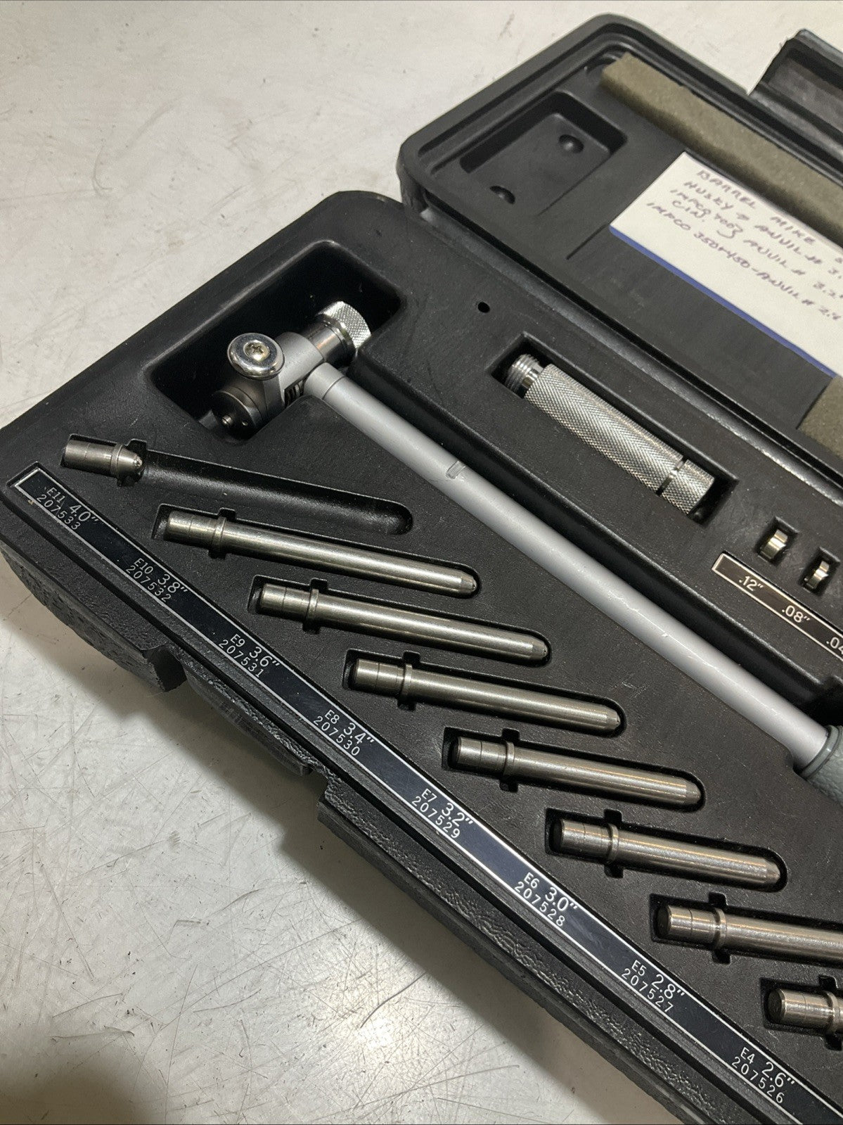MITUTOYO 511-106 SERIES BORE GAGE MICROMETER Z2M