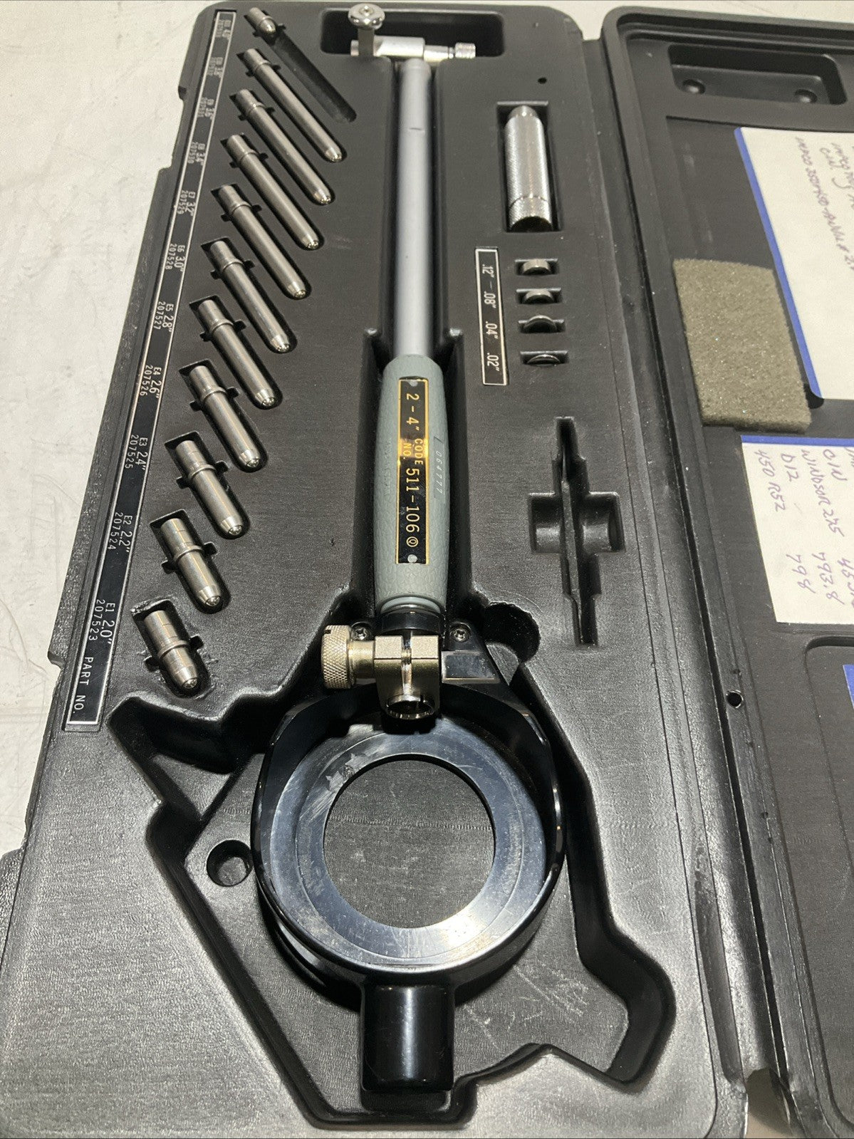 MITUTOYO 511-106 SERIES BORE GAGE MICROMETER Z2M