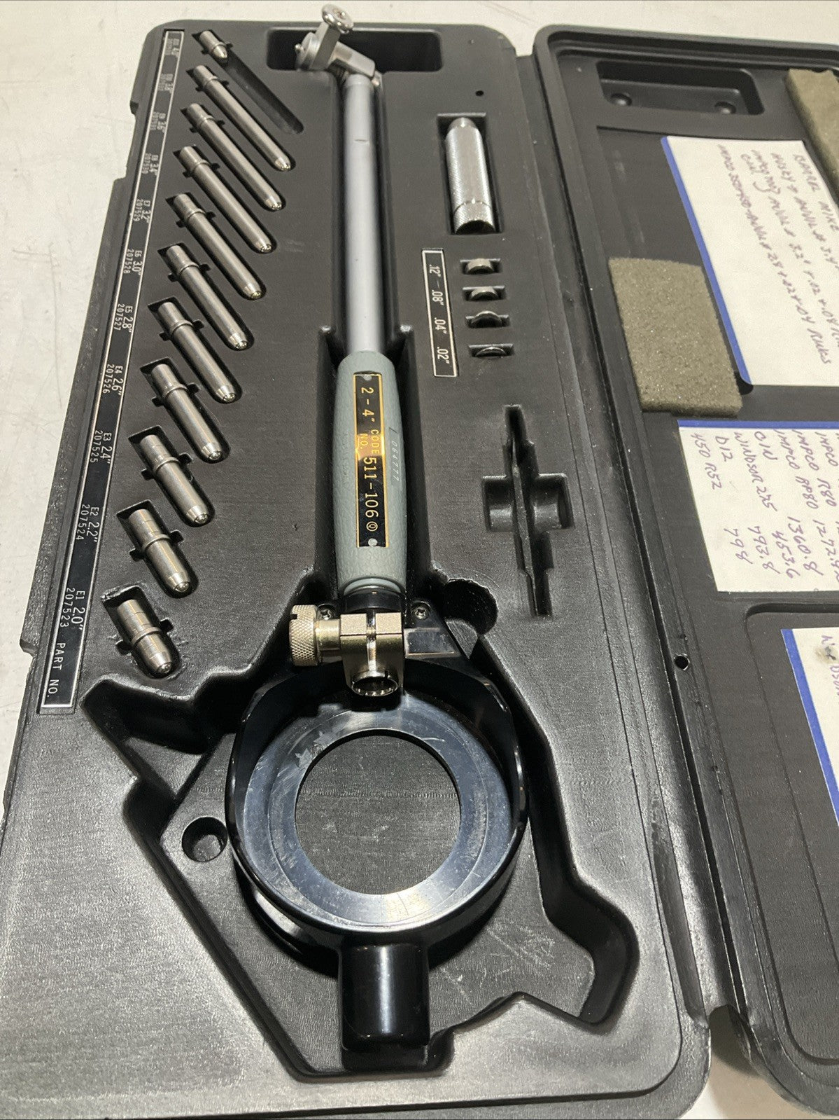 MITUTOYO 511-106 SERIES BORE GAGE MICROMETER Z2M