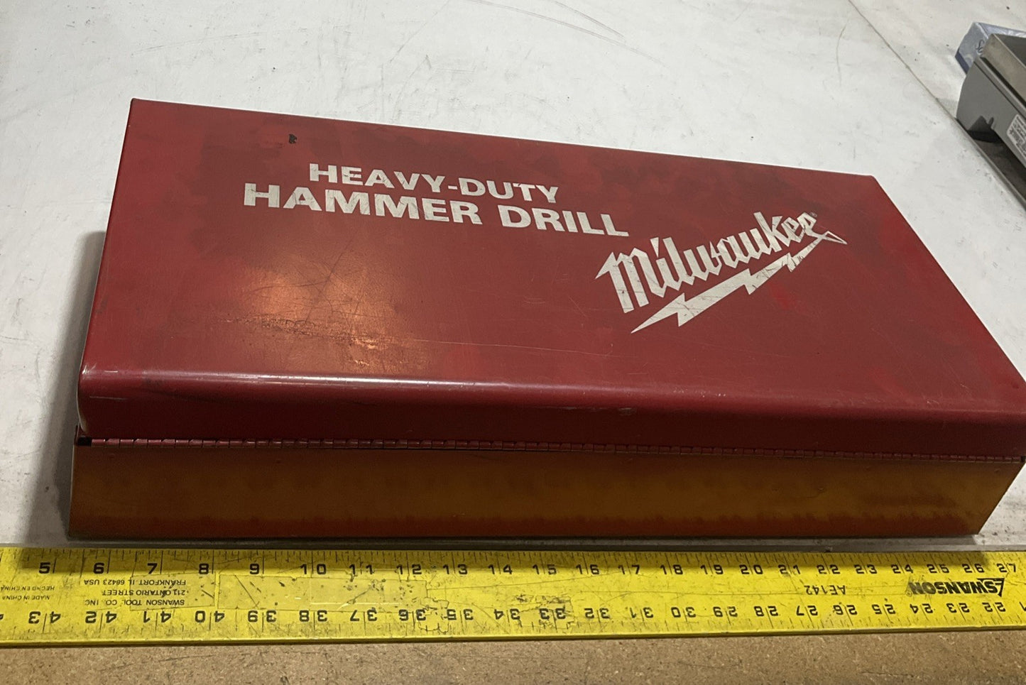 MILWAUKEE 5398 HEAVY DUTY HANDLE HAMMER DRILL KIT 120V 6.2AMPS IN CASE Z2M