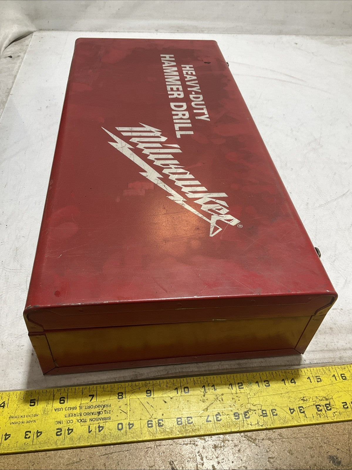 MILWAUKEE 5398 HEAVY DUTY HANDLE HAMMER DRILL KIT 120V 6.2AMPS IN CASE Z2M