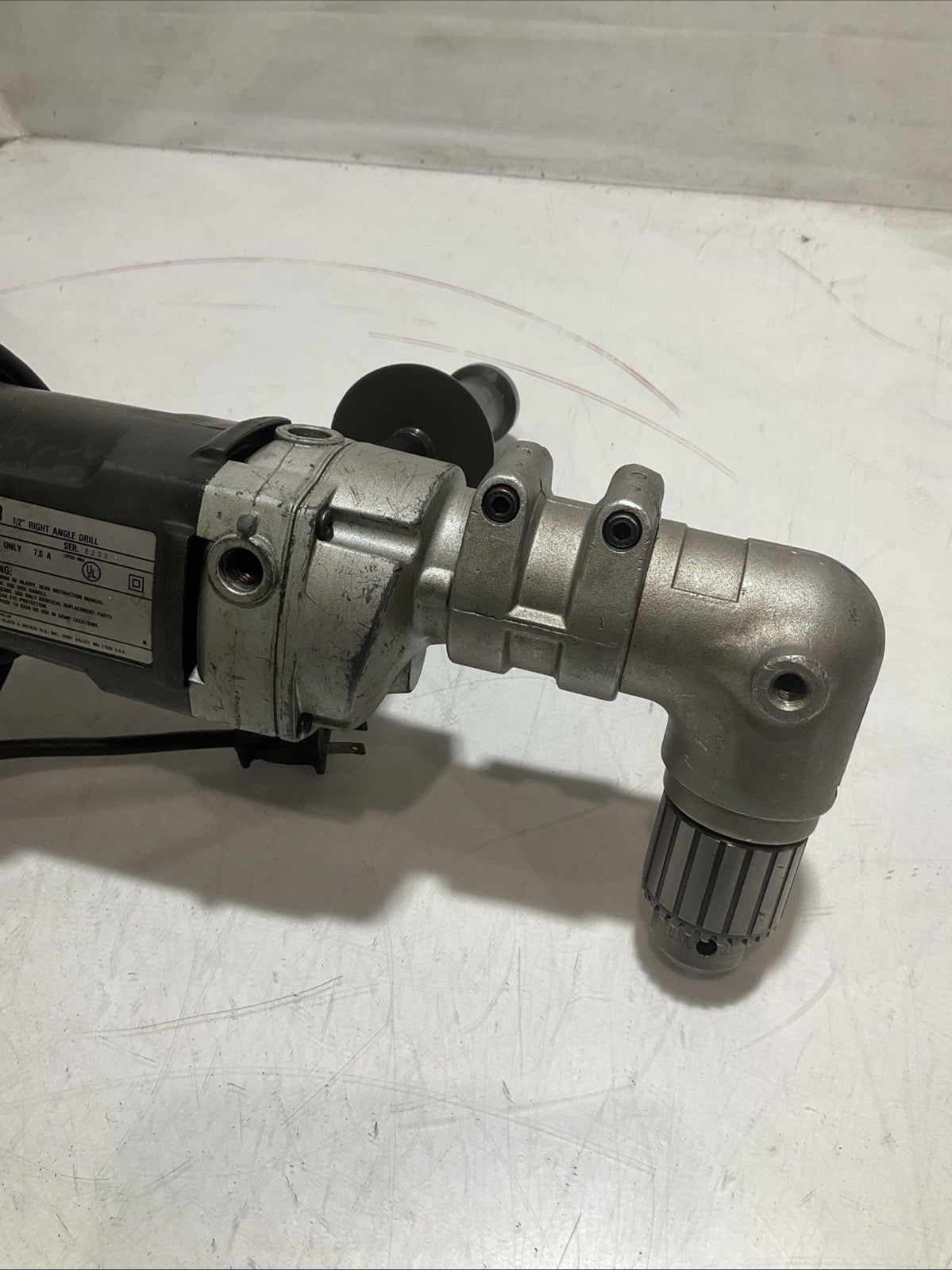 BLACK+DECKER 1348 RIGHT ANGEL DRILL TYPE100 120VAC 600RPM Z2M