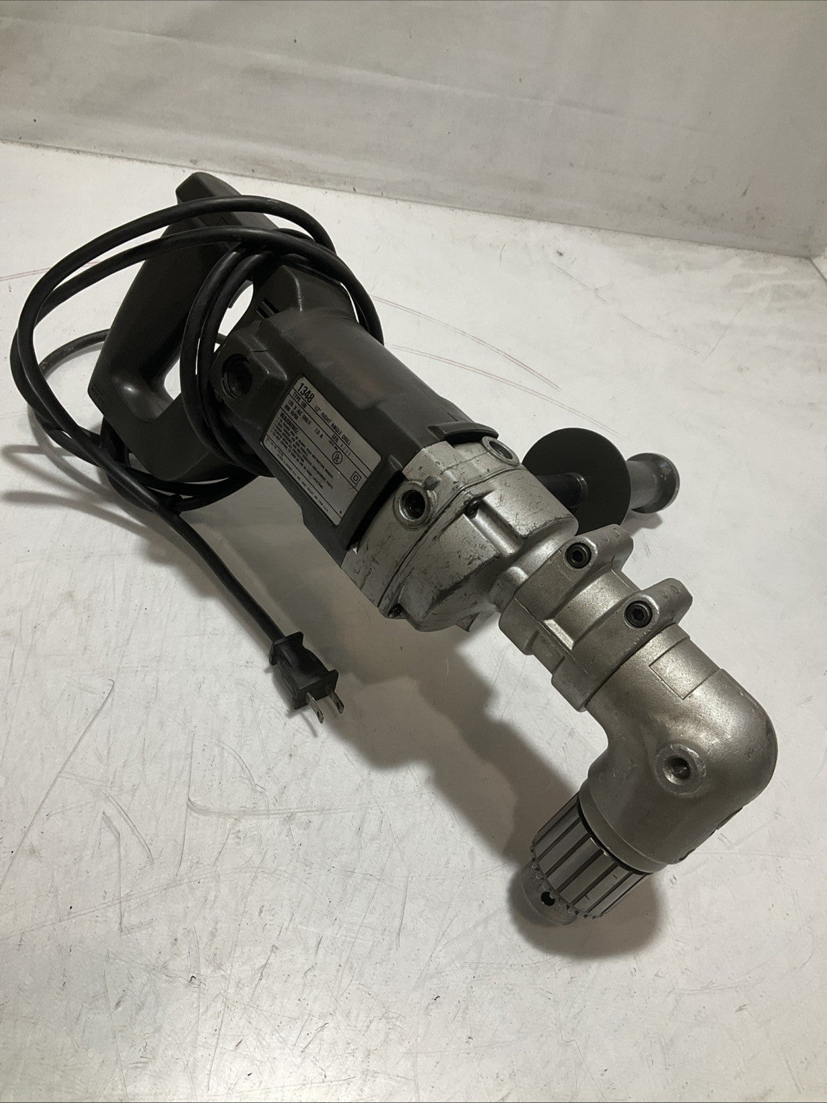 BLACK+DECKER 1348 RIGHT ANGEL DRILL TYPE100 120VAC 600RPM Z2M