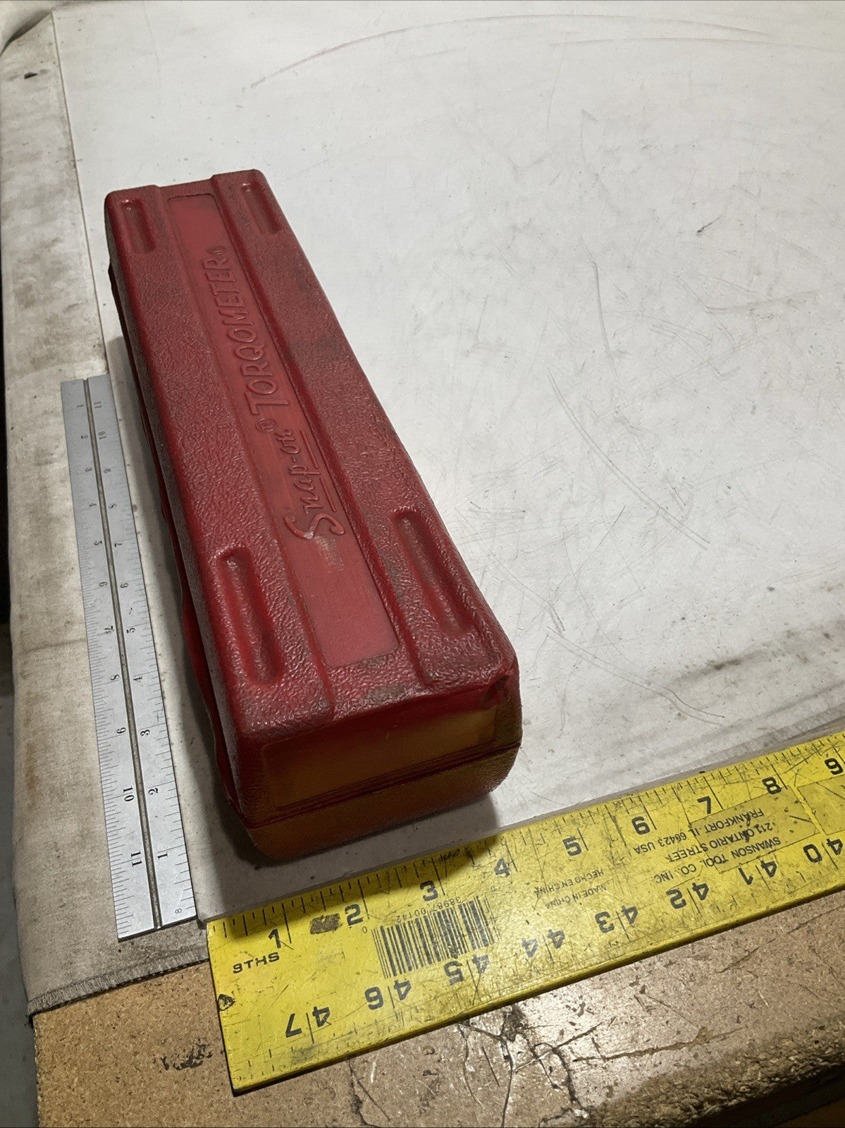 TORQOMETER 25-FA 1263 SNAP ON DIAL WRENCH WITH CASE Z2M
