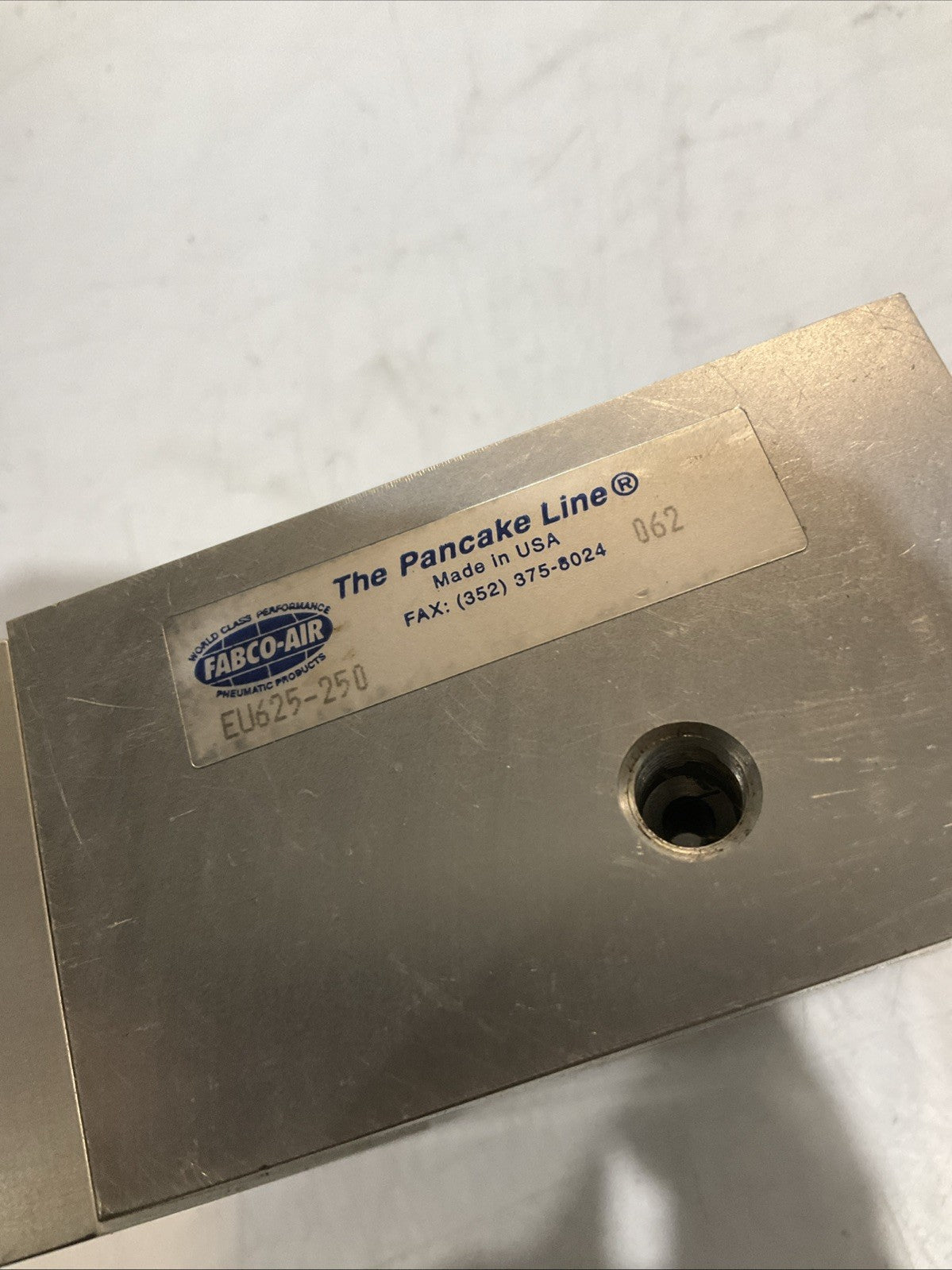 FABCO-AIR EU625-250 PNEUMATIC CYLINDER Z2M