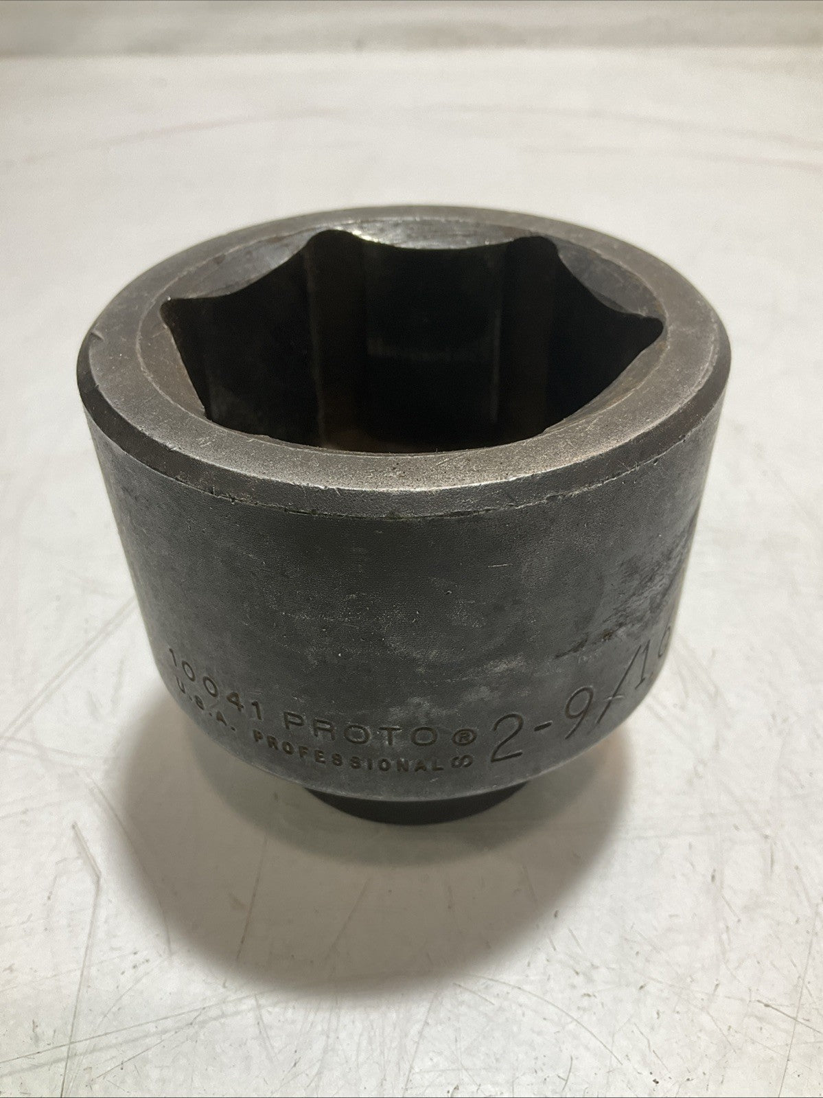 PROTO SOCKET 2-9/16 10041 SPLINE DRIVE IMPACT SOCKET STEEL Z2M