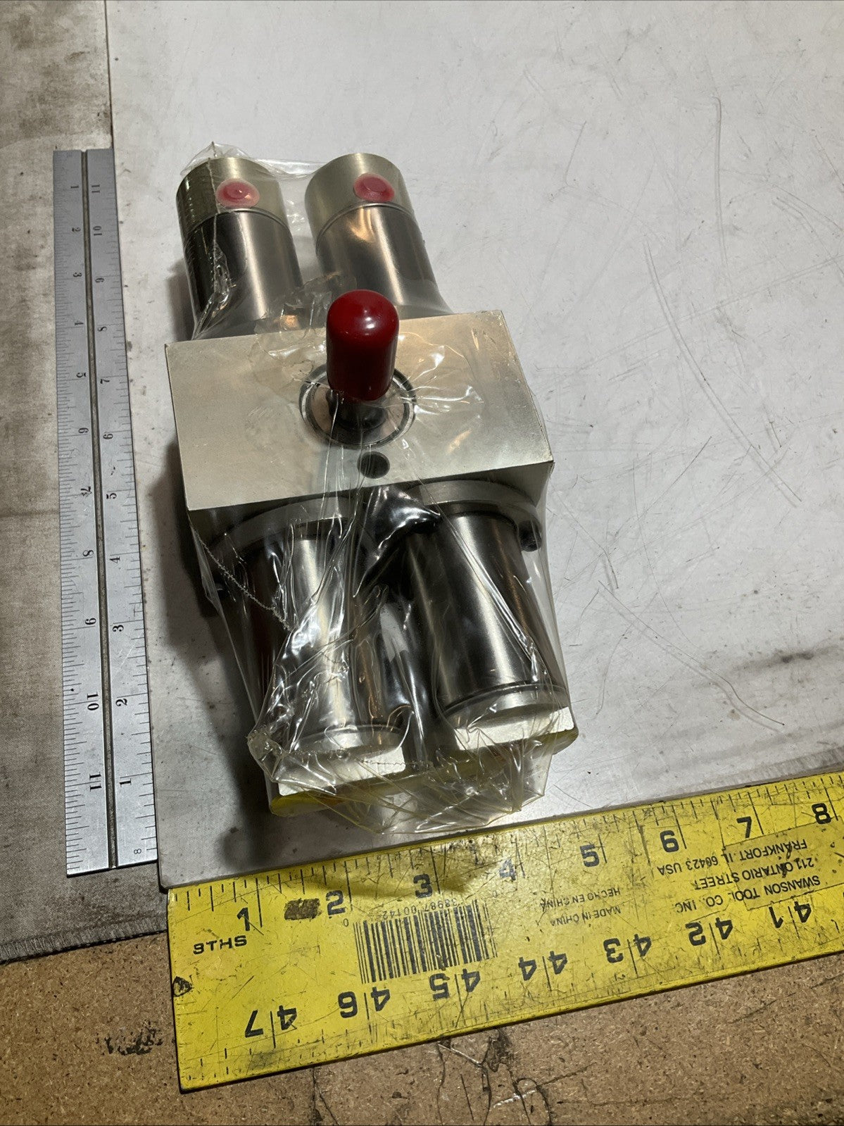 BIMBA PNEU-TURN PT-196180-A1C1FMR ROTARY ACTUATOR 150MAX PRESSURE Z2M