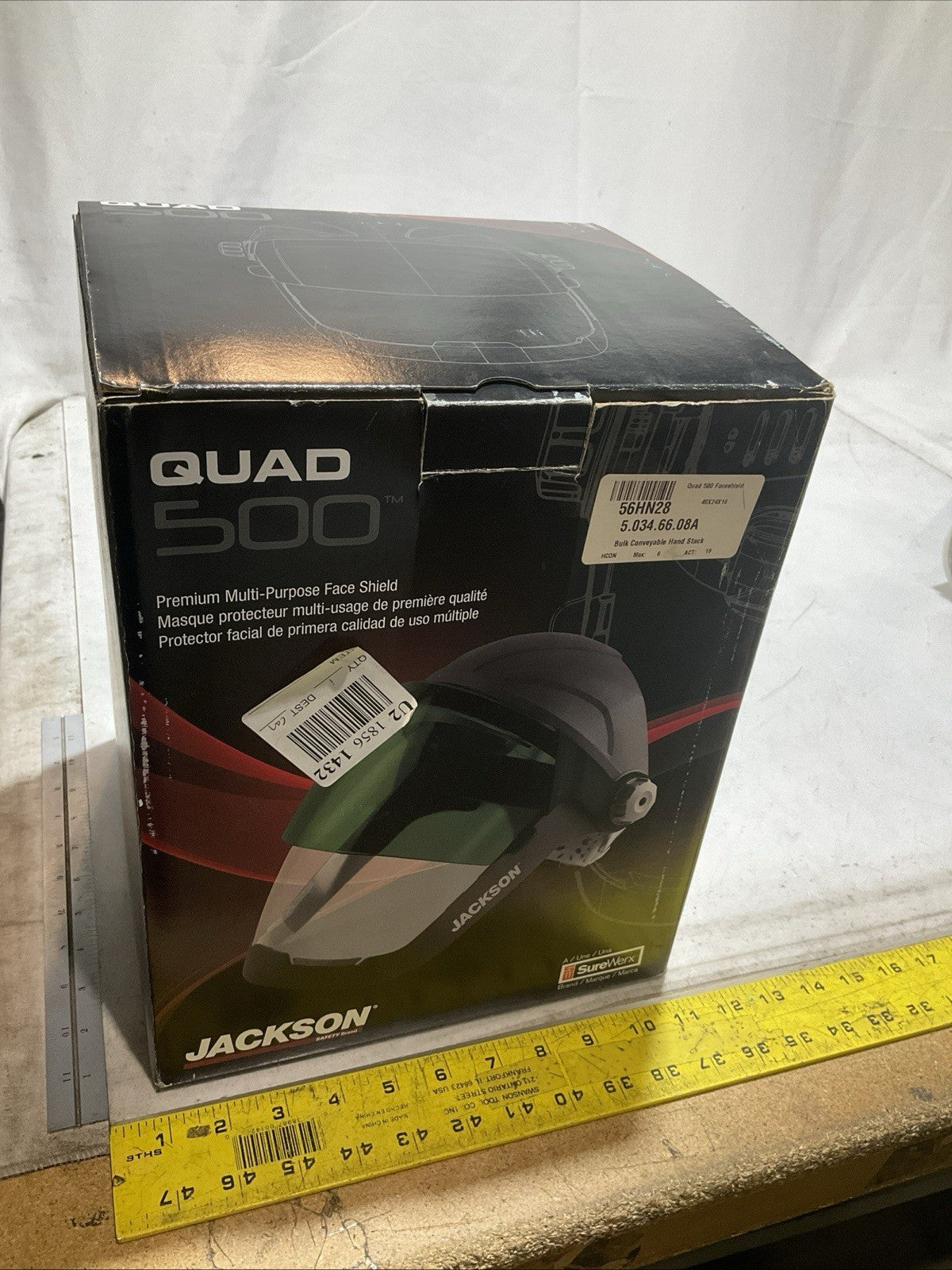 JACKSON-FIBREMETAL 4906GY PROTECTIVE CAP WELDING HELMET SHELL Z2M