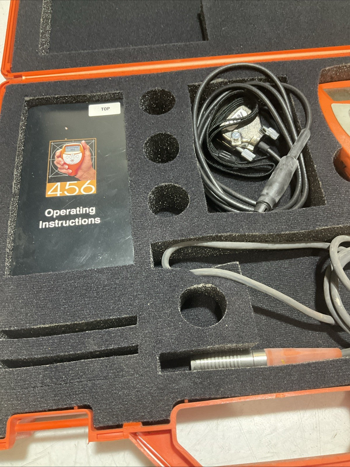 ELCOMETER 456 00085456 ULTRASONIC MATERIAL COATING THICKNESS GAUGES KIT Z2M