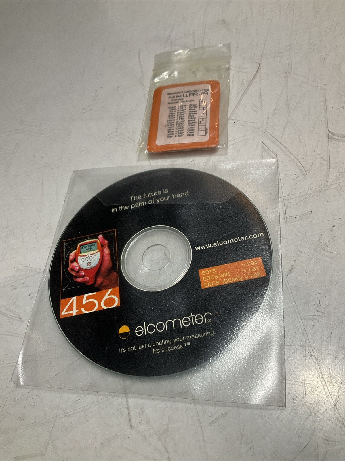 ELCOMETER 456 00085456 ULTRASONIC MATERIAL COATING THICKNESS GAUGES KIT Z2M