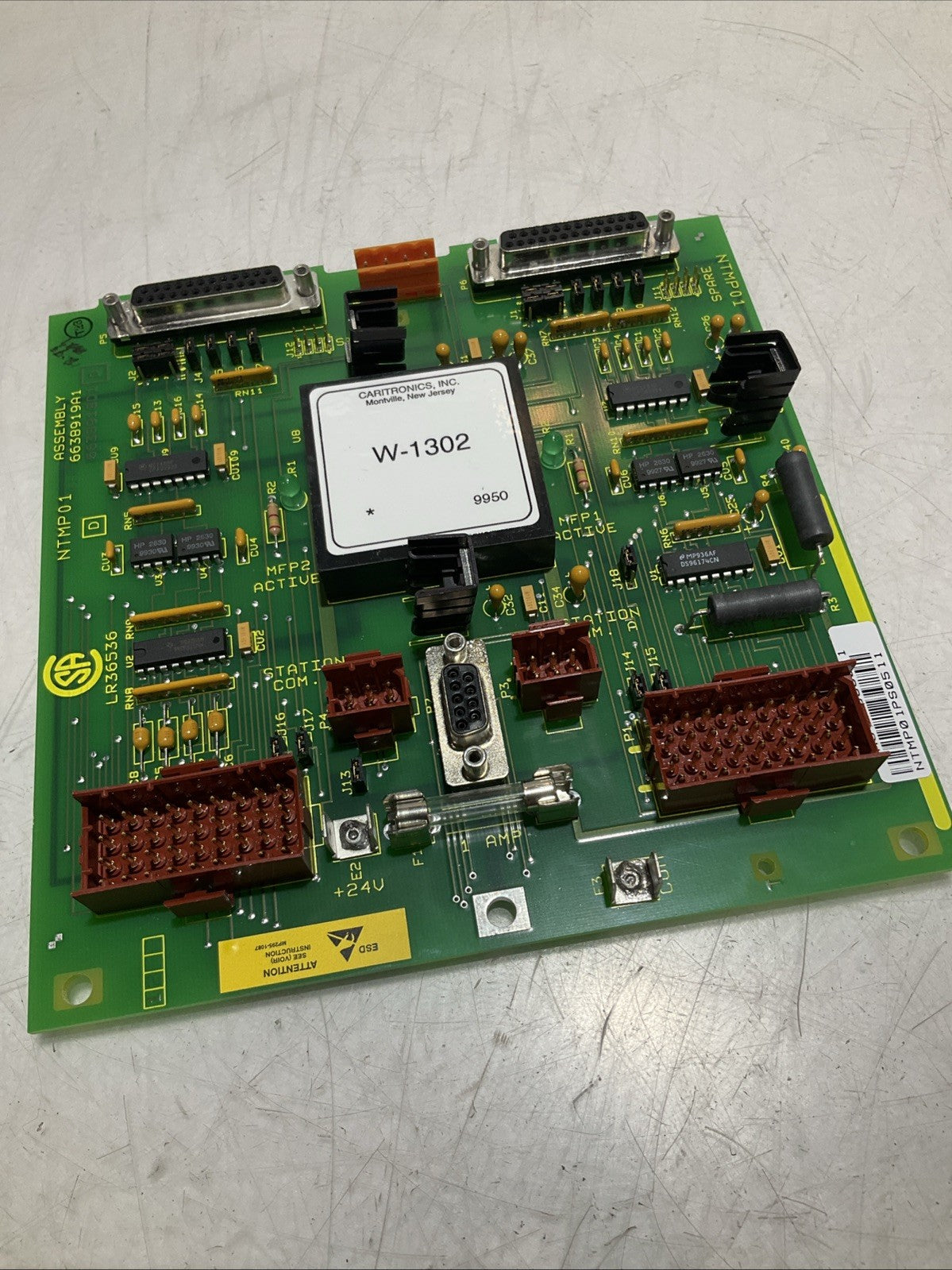 BAILEY NTMP01 6638919A1 MULTI-FUNCTION PROCESSOR TERMINATION UNIT Z2M
