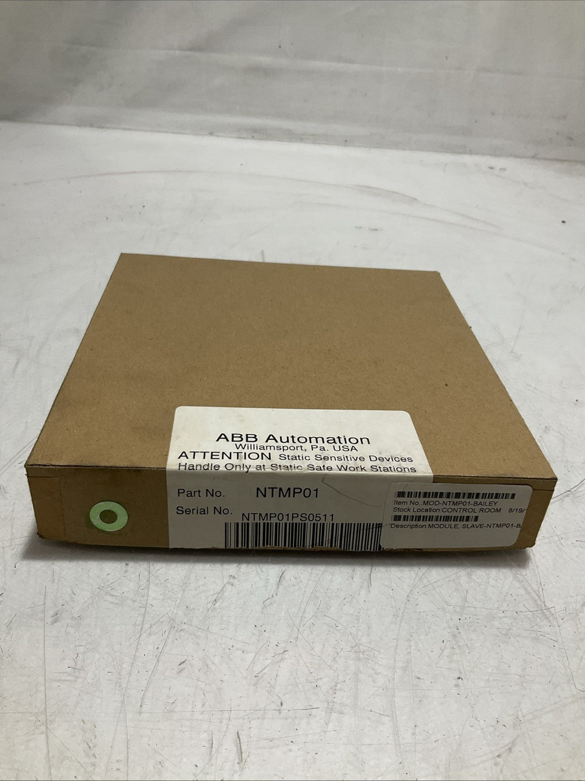 BAILEY NTMP01 6638919A1 MULTI-FUNCTION PROCESSOR TERMINATION UNIT Z2M