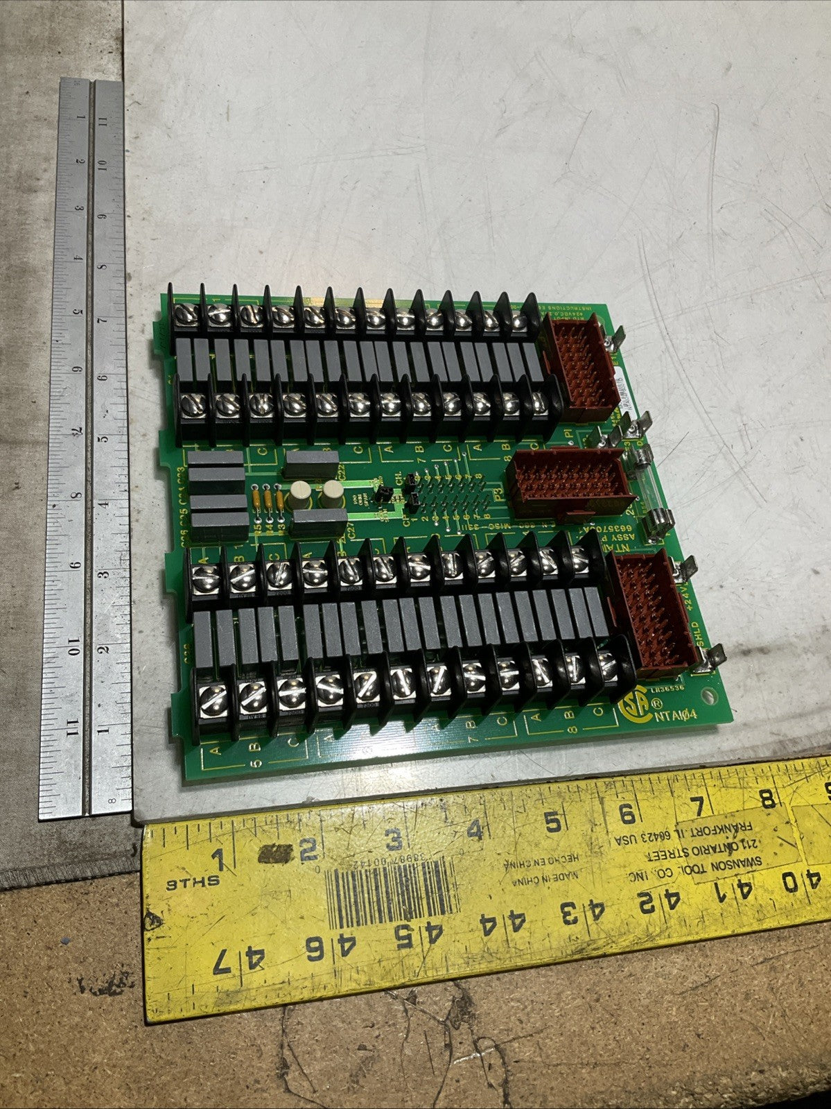 BAILEY NTA104 6635700A1 NETWORK 90 RTD INPUT TERMINATION ASSEMBLY 24VDC Z2M