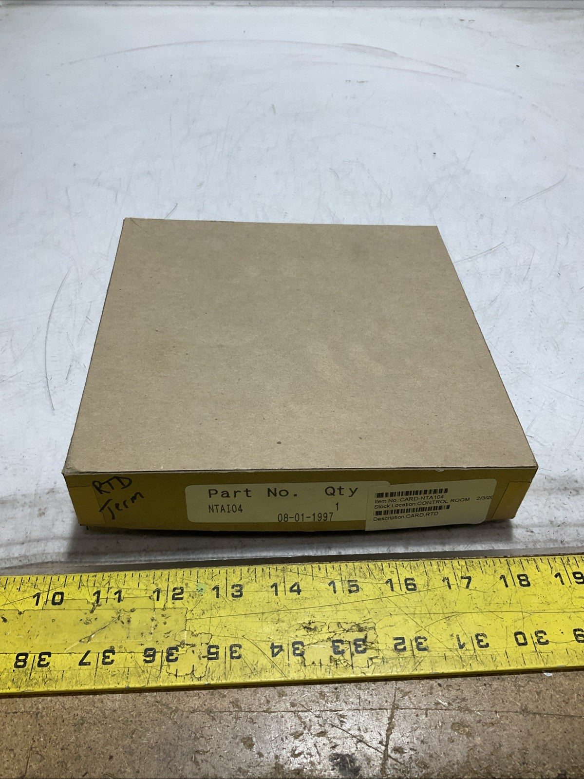 BAILEY NTA104 6635700A1 NETWORK 90 RTD INPUT TERMINATION ASSEMBLY 24VDC Z2M