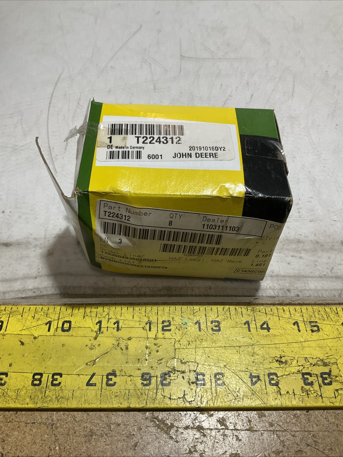 JOHN DEERE T224312 PLAIN BUSHINGS Z2M