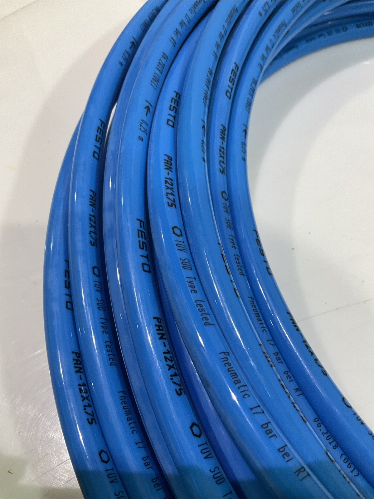 FESTO PAN-12X175-BL KUNSTSTOFFCHLAUCH PLASTIC PNEUMATIC TUBING 50M Z2M