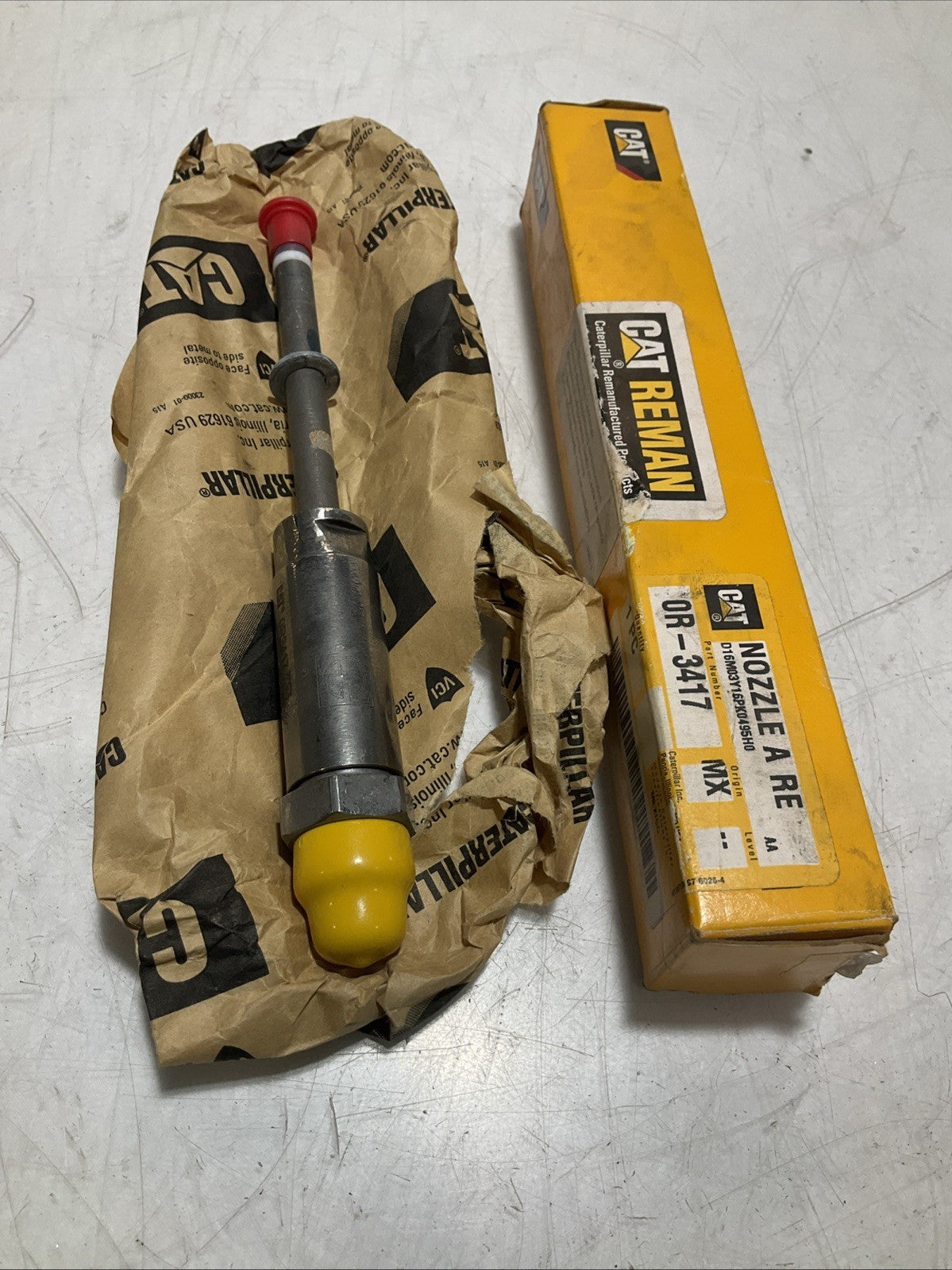 CAT - CATERPILLAR REMAN 0R-3417 ENGINE FUEL INJECTOR NOZZLE OEM Z2M
