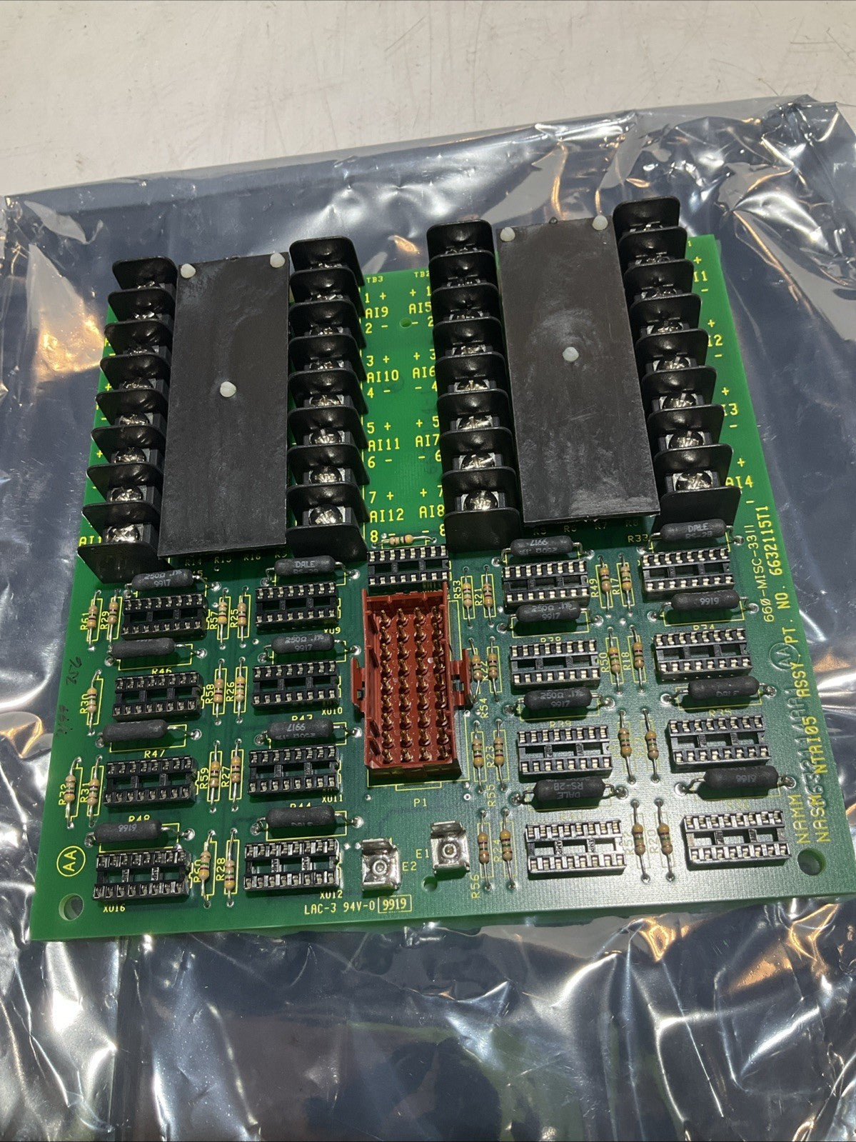 ABB BAILEY INFO90 NTAI05 ANALOG INPUT TERMINAL UNIT CARD FACTORY Z2M